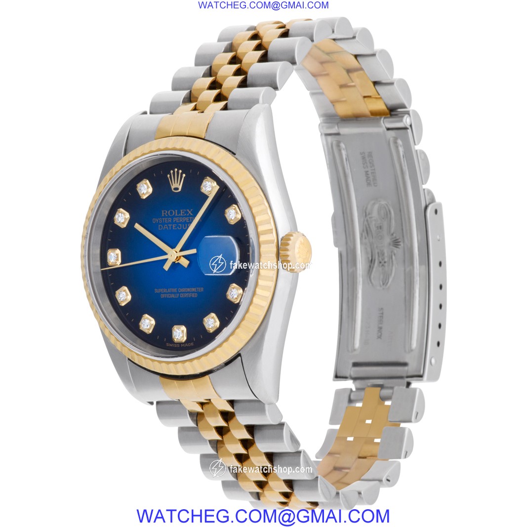 Rolex 16233 Datejust Automatic Male 18k gold & Stainless Steel 3
