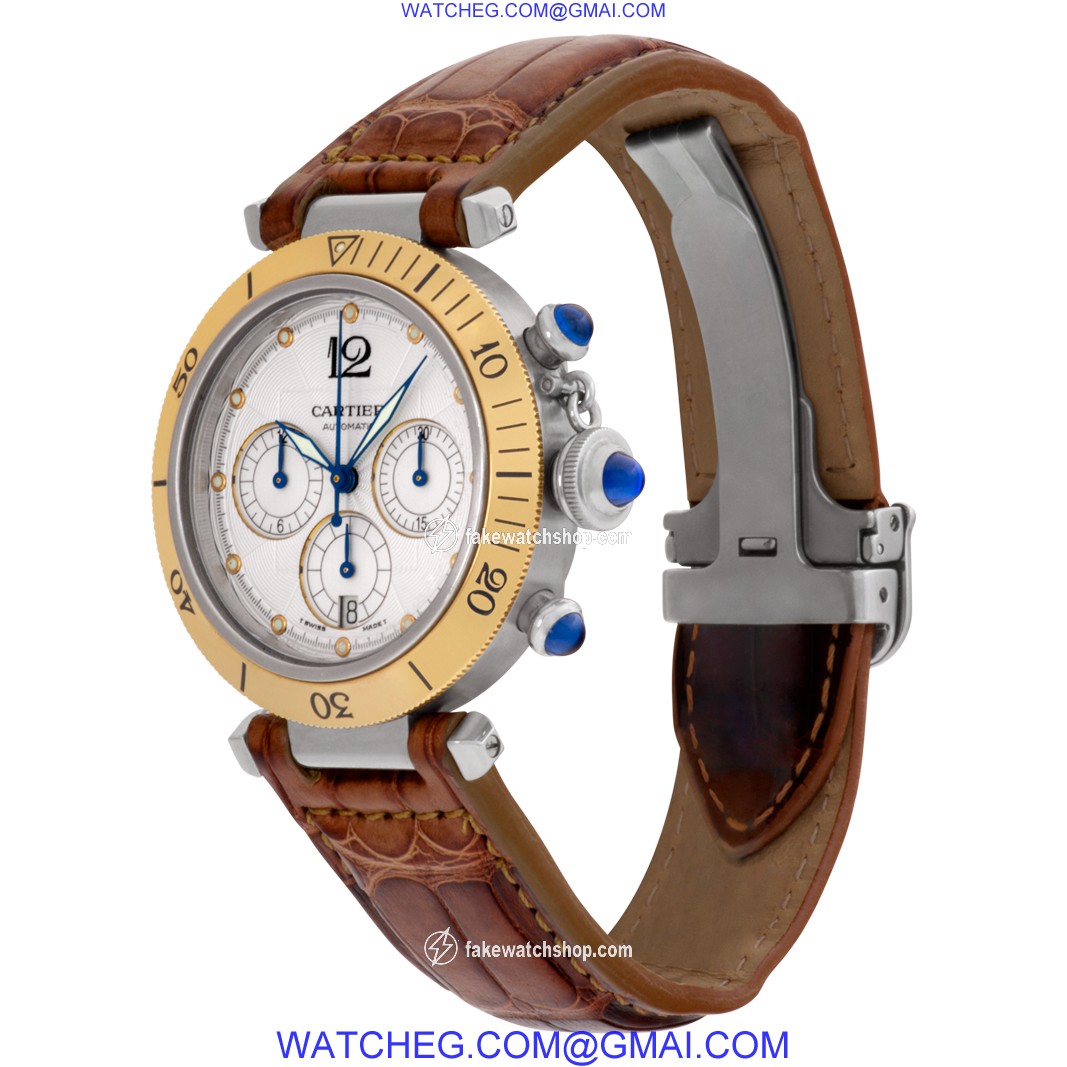 Cartier W31036T6 Pasha Automatic Unisex Stainless Steel 3