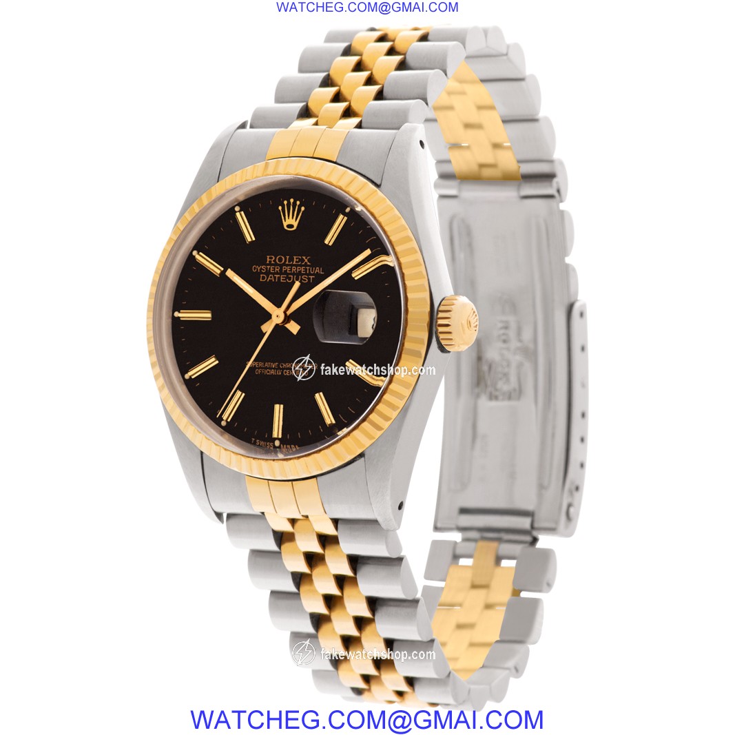 Rolex 16013 Datejust Automatic Male 18k gold & Stainless Steel 3