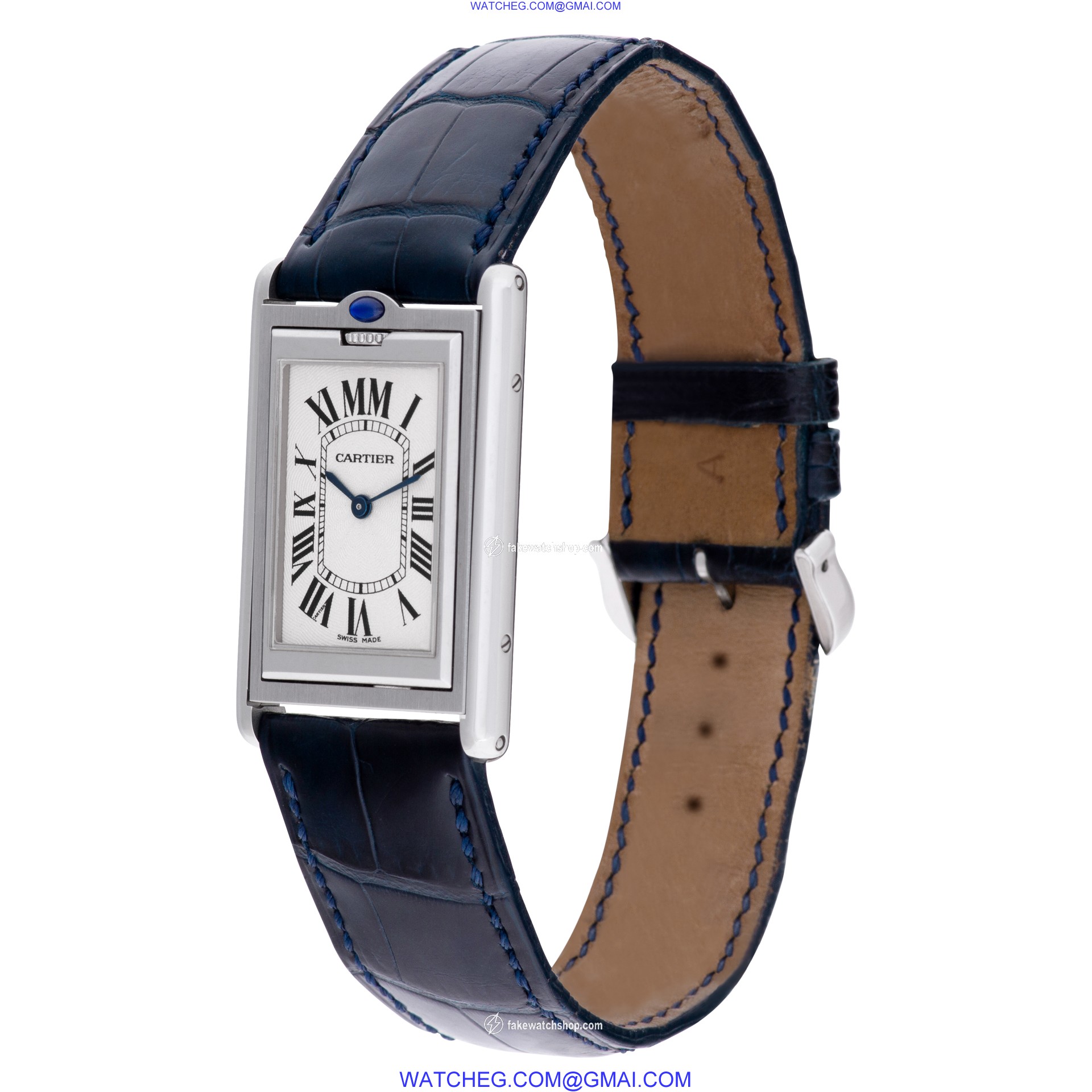 Cartier W1011358 Basculante Manual Male Stainless Steel 3