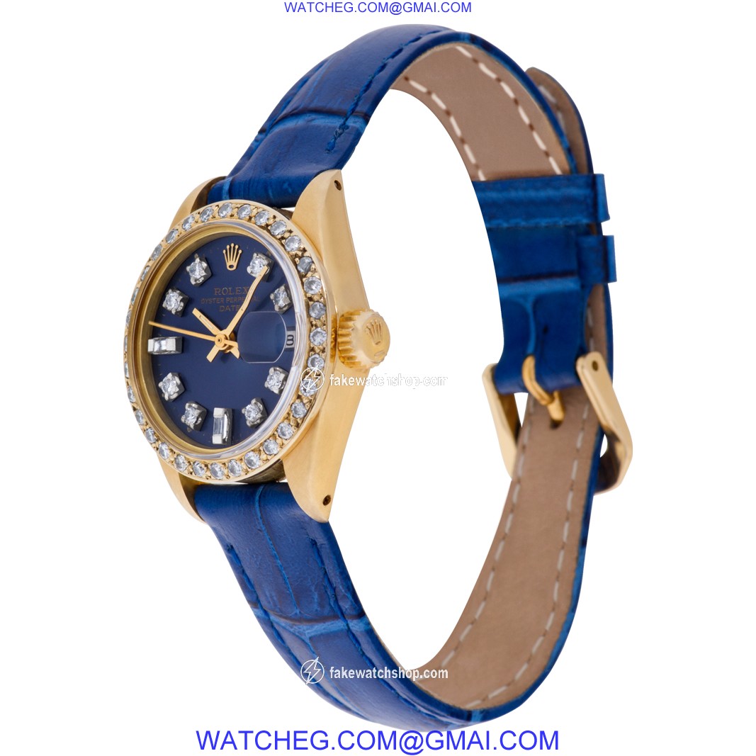 Rolex 6916 Date Automatic Female 18k yellow gold 3