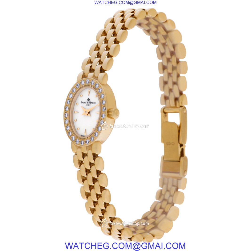 Baume & Mercier MX000M1J Geneve Quartz Female 14k yellow gold 3