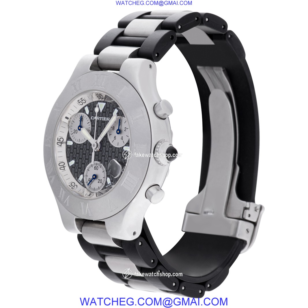 Cartier W522133 Chronoscaph Quartz Female Stainless Steel 3