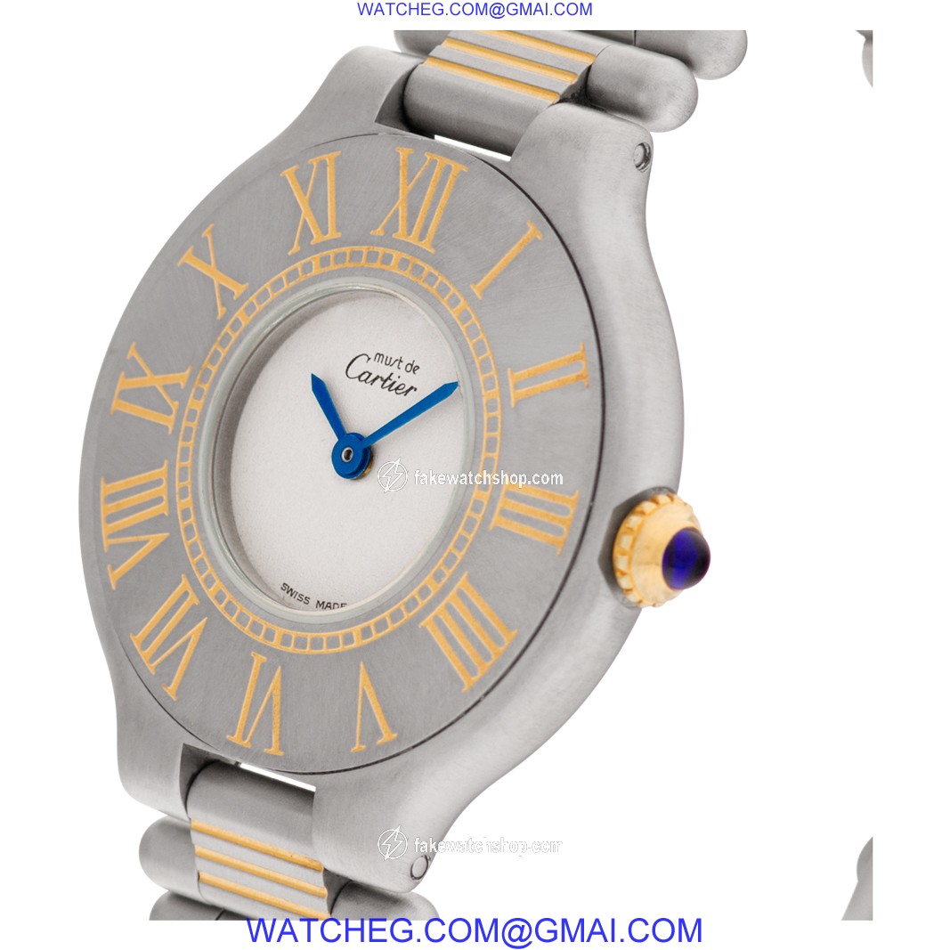Cartier 90111 Must 21 Quartz Female Stainless Steel 3