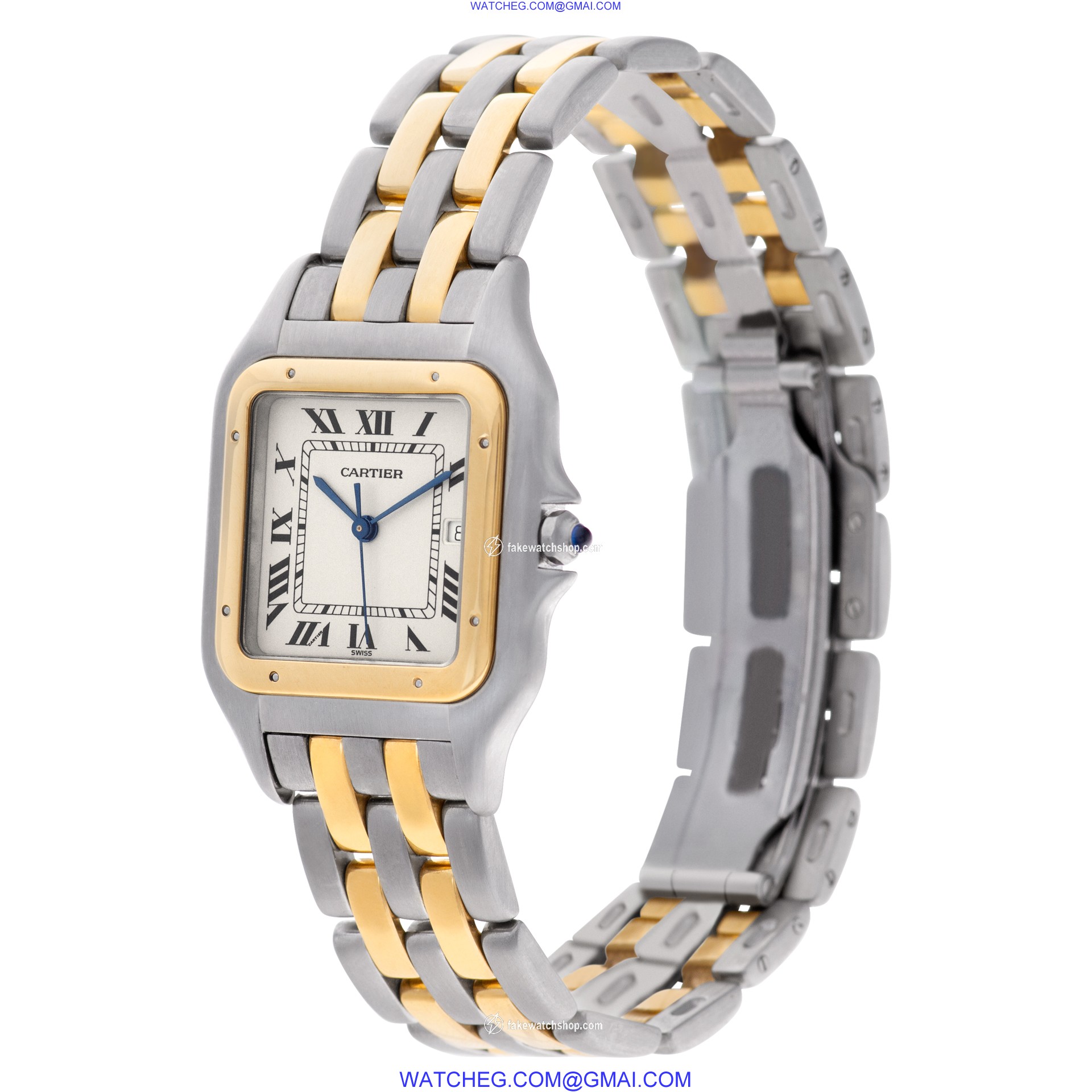 Cartier W25027B6 Panthere Quartz Male 18k gold & Stainless Steel 3