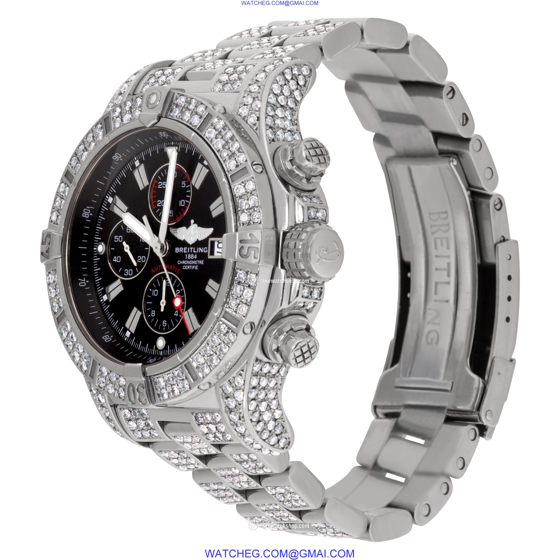 Breitling A13370 Super Avenger Automatic Male Stainless Steel 3