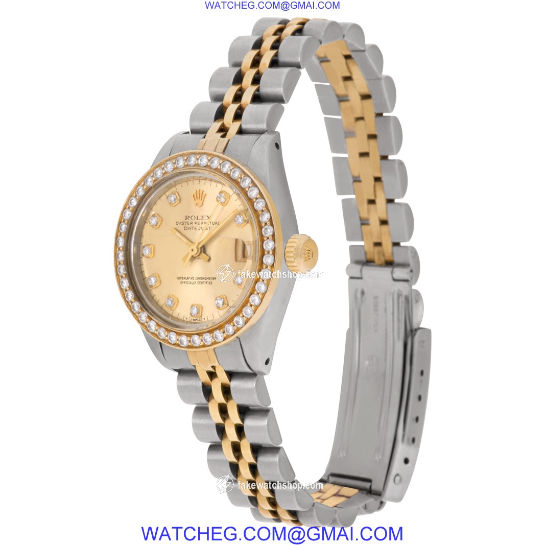 Rolex 6917 Datejust Automatic Female 14k gold & Stainless Steel 3