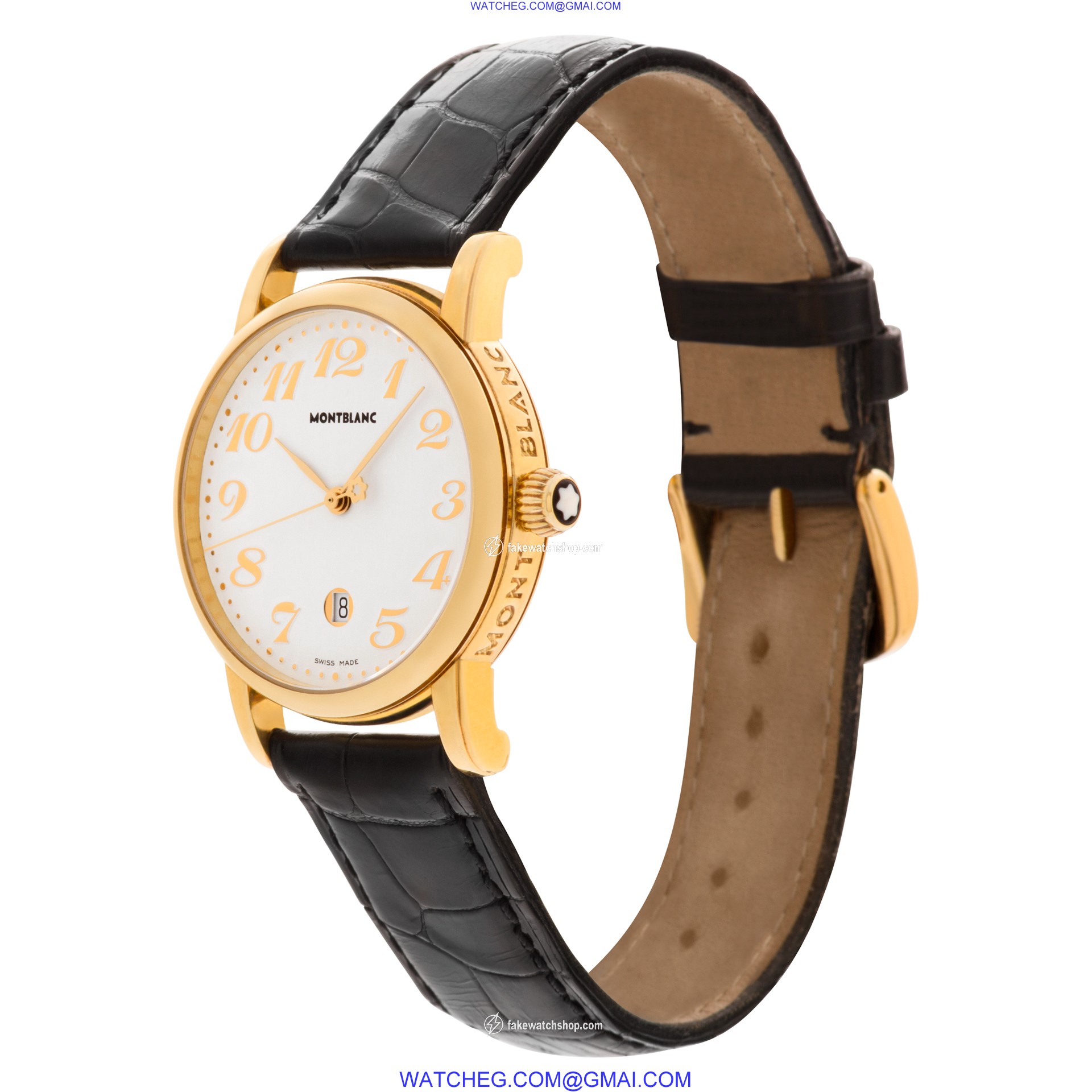MontBlanc 7008 29012 Meisterstuck Quartz Unisex 18k yellow gold 3