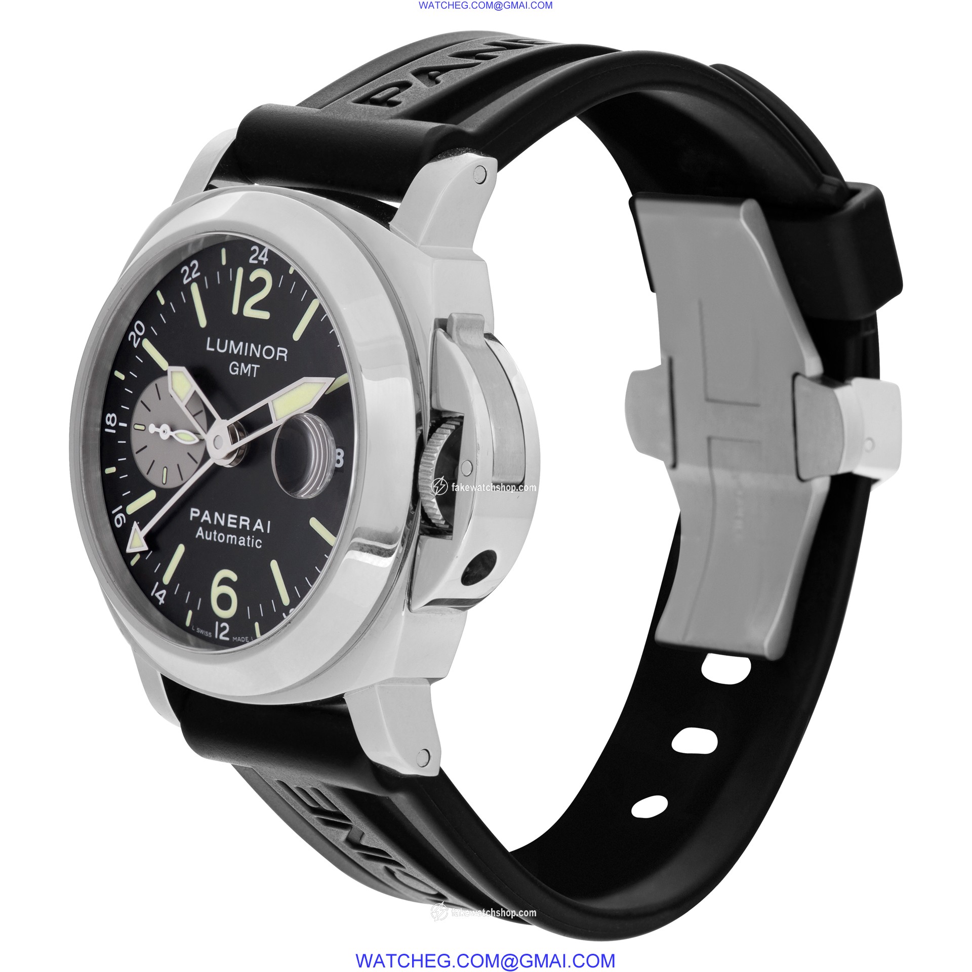 Panerai PAM088 luminor GMT Automatic Male Stainless Steel 3
