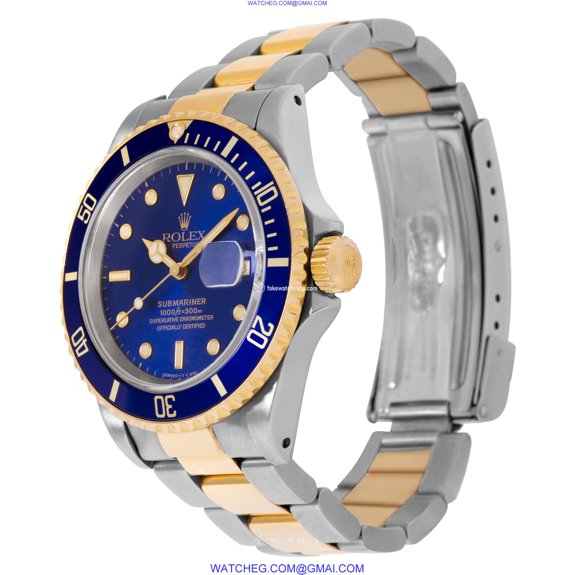 Rolex 16613 Submariner Automatic Male 18k gold & Stainless Steel 3