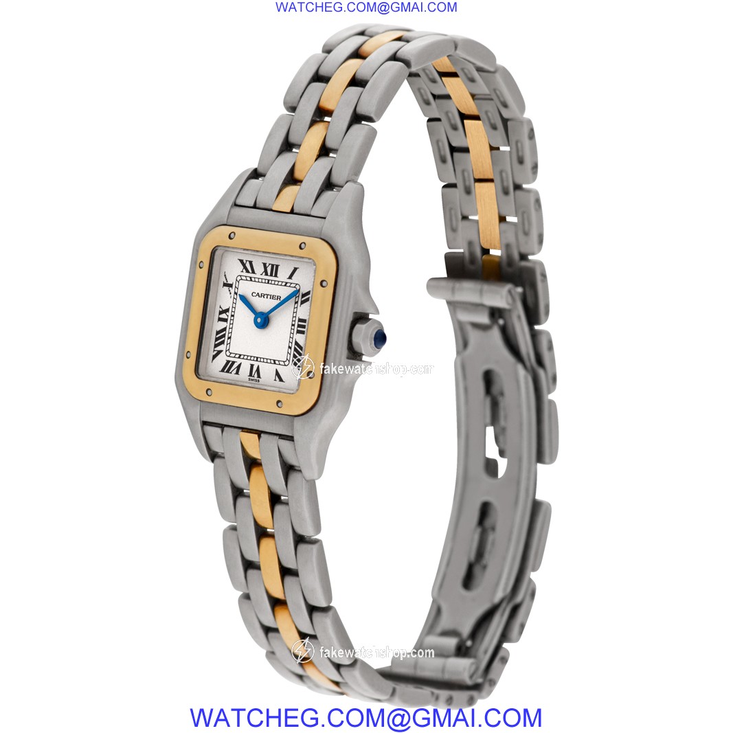 Cartier 1120 2 Panthere Quartz Female Stainless Steel 3