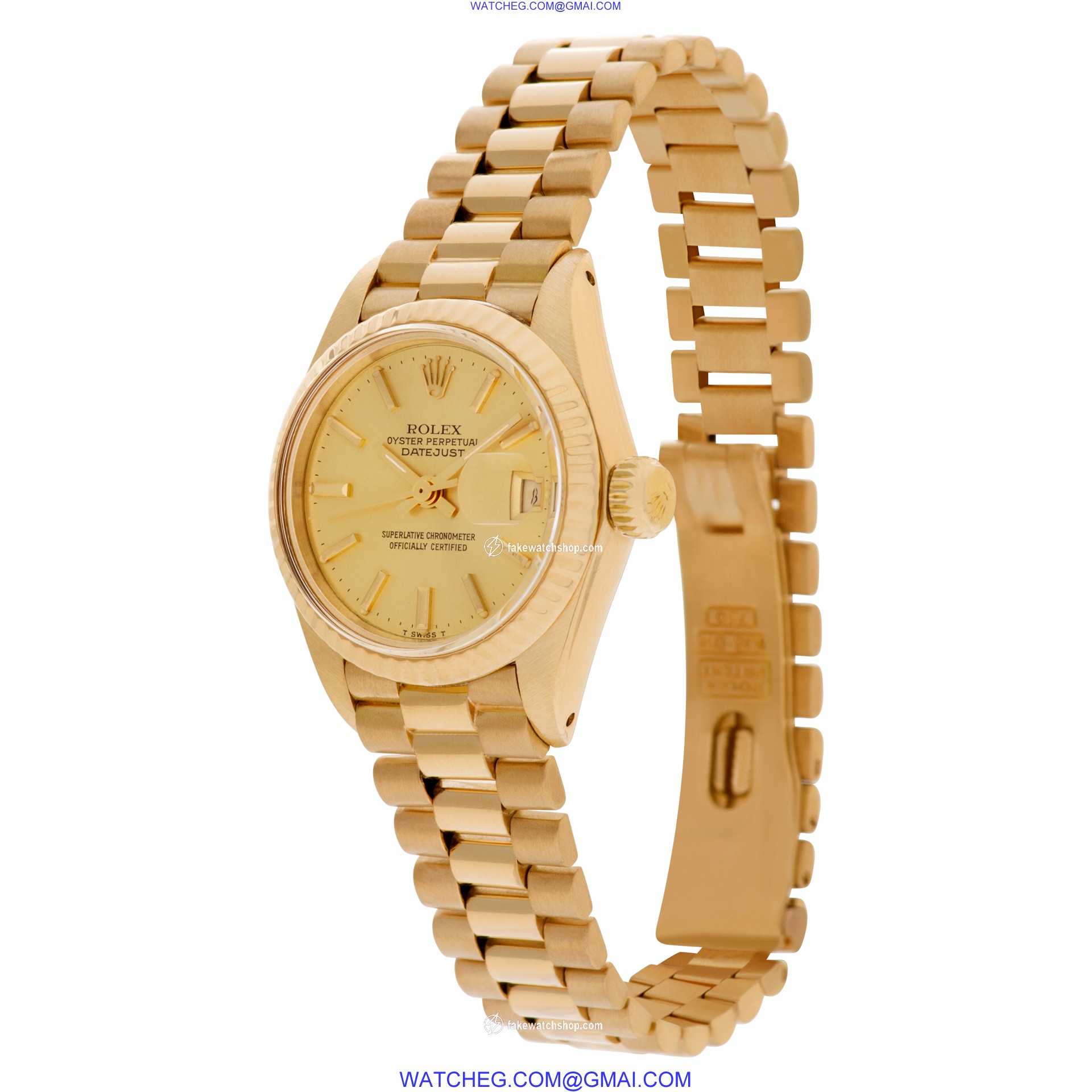 Rolex 6927 Datejust Automatic Female 18k yellow gold 3