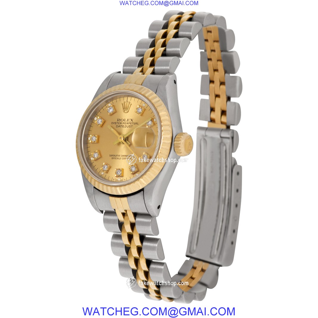 Rolex 69173 Datejust Automatic Female Stainless Steel 3