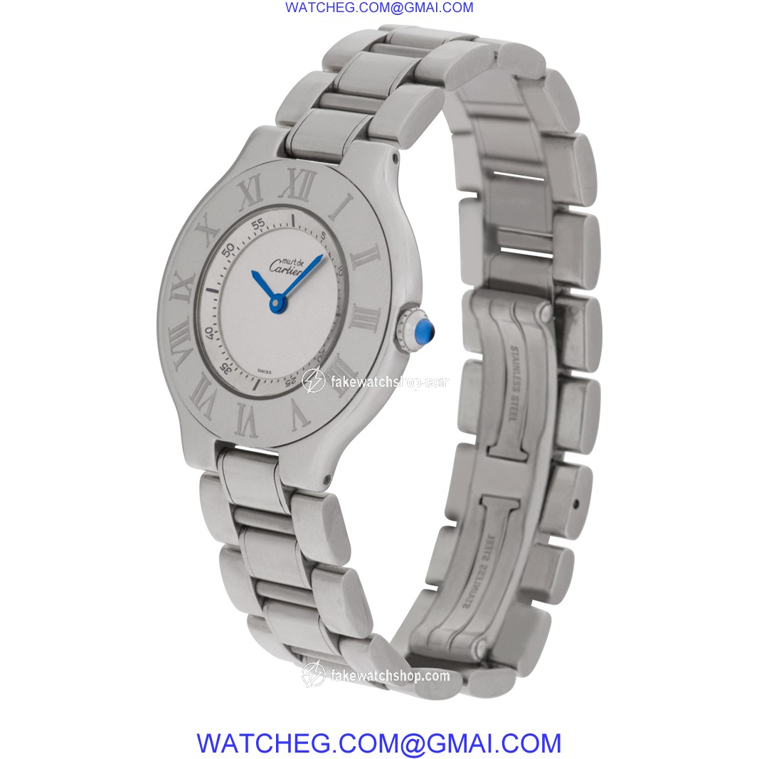 Cartier W10109T2 Must 21 Quartz Female Stainless Steel 3