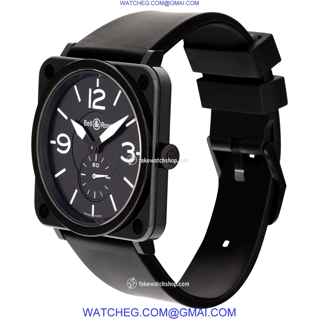 Bell & Ross BR S Ceramic Matte  Quartz Unisex Stainless Steel 3