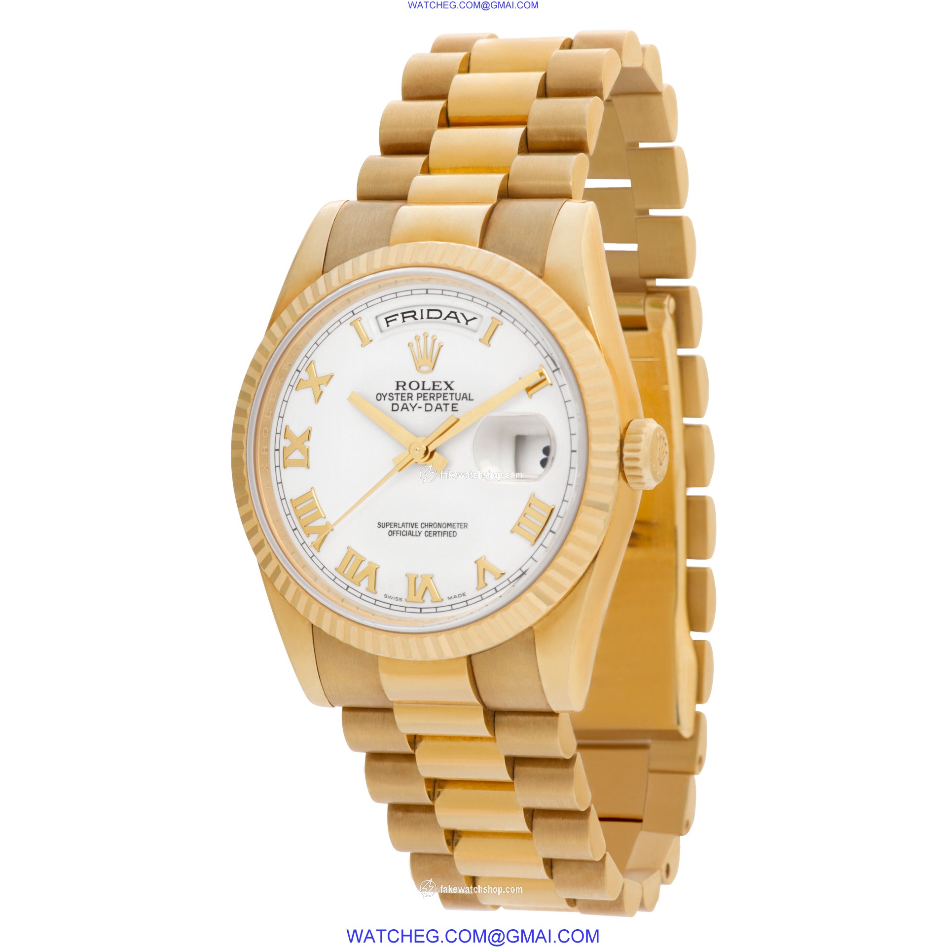 Rolex 118238 Day-Date Automatic Male 18k yellow gold 3