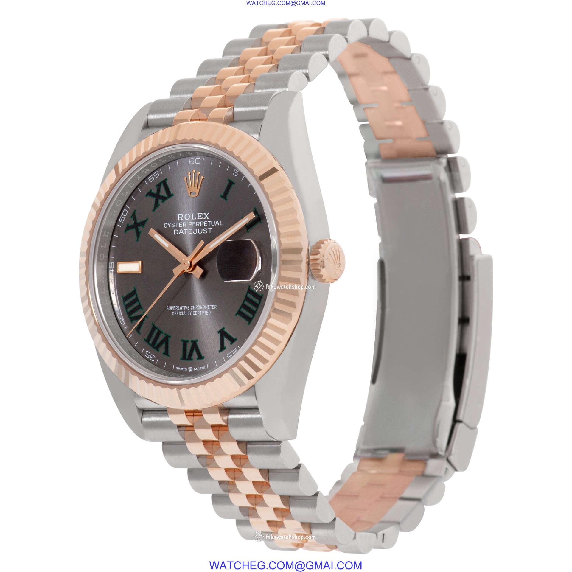 Rolex 126331 Datejust Automatic Male 18k rose gold & stainless steel 3