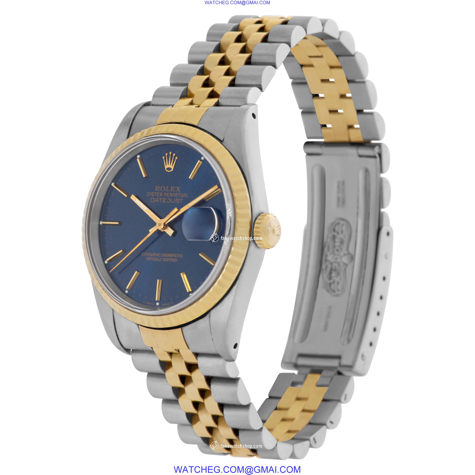 Rolex 16233 Datejust Automatic Unisex 18k gold & Stainless Steel 3
