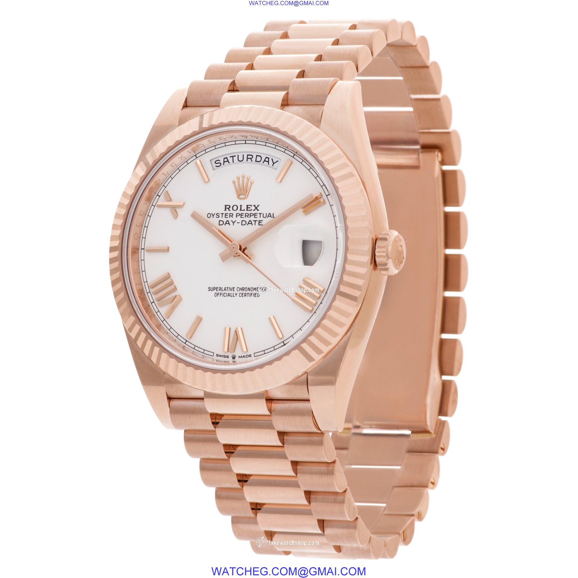 Rolex 228235 Day-Date 40 Automatic Unisex everose 3