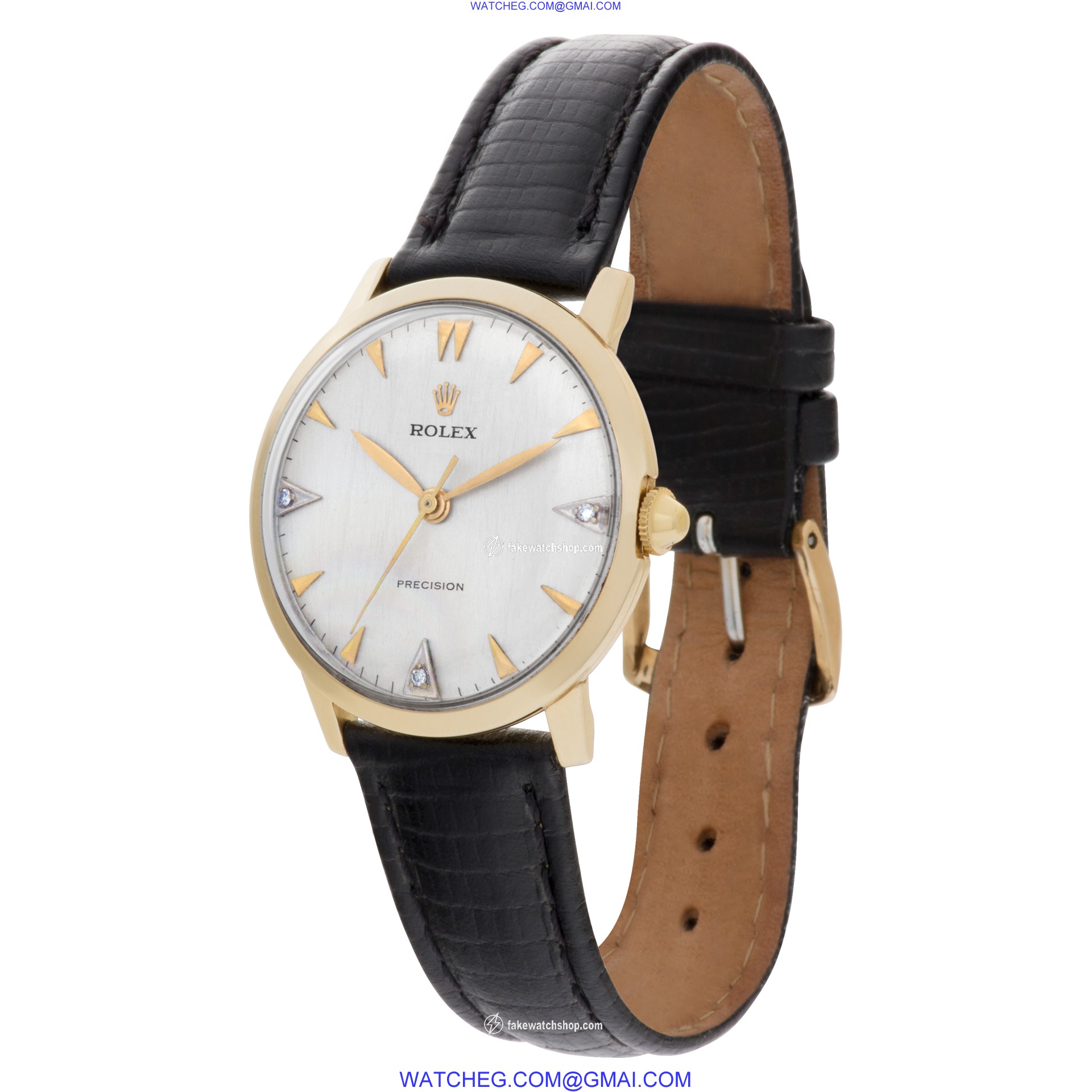 Rolex 17748 Precision Manual Unisex 14k yellow gold 3
