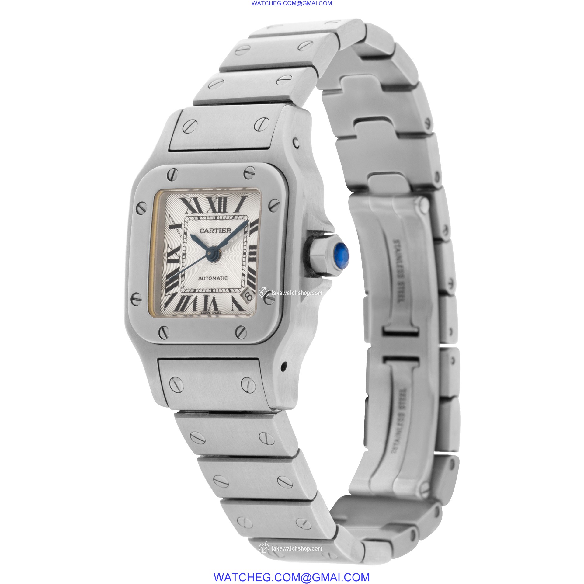 Cartier W20054D6 Santos Automatic Female Stainless Steel 3