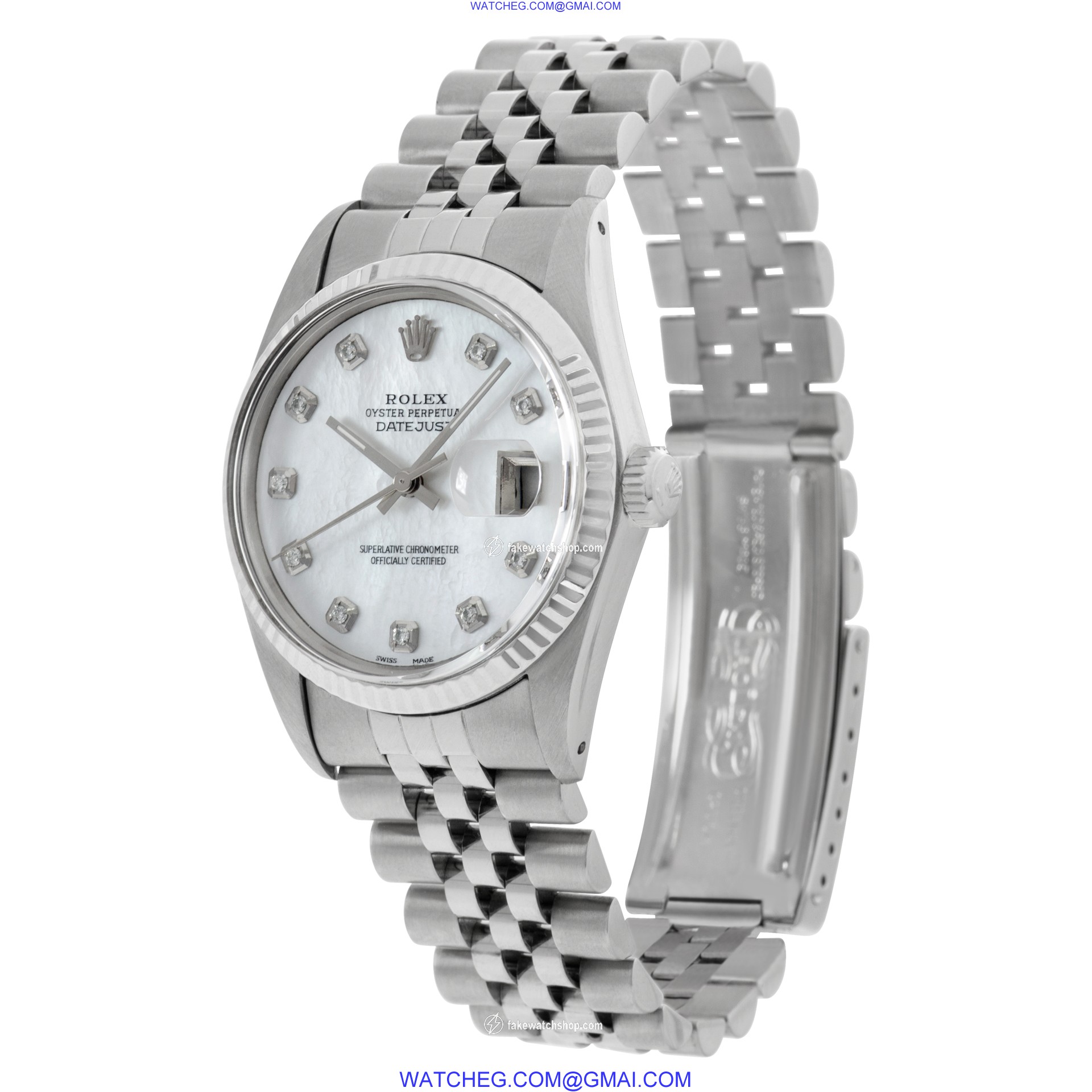 Rolex 16014 Datejust Automatic Unisex Stainless Steel 3
