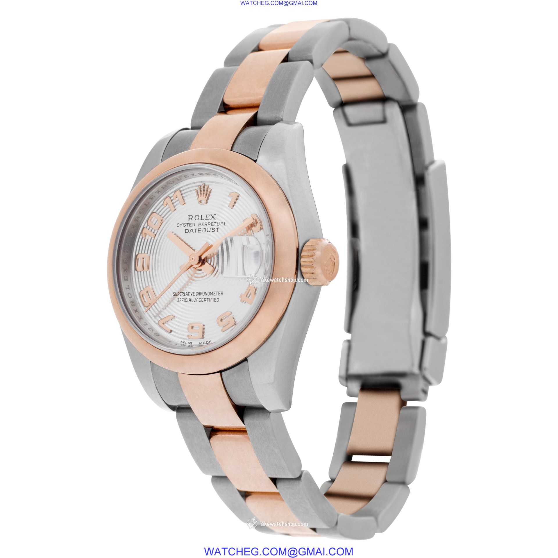 Rolex 179161 Datejust Automatic Female 18k rose gold & stainless steel 3