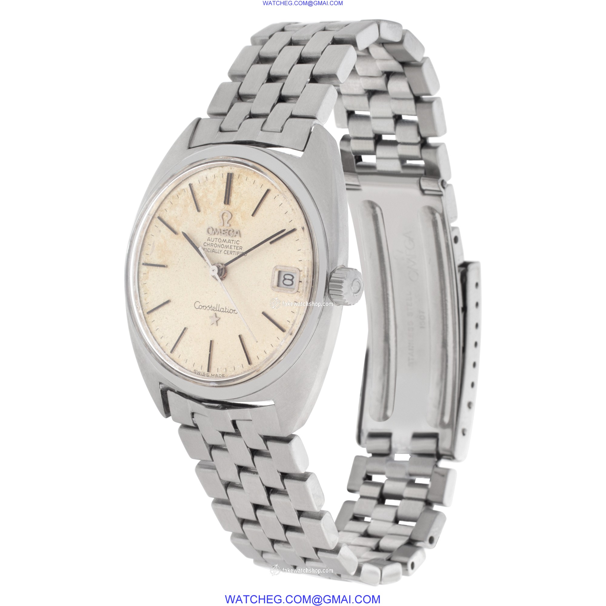 Omega 168017 Constellation Manual Male Stainless Steel 3