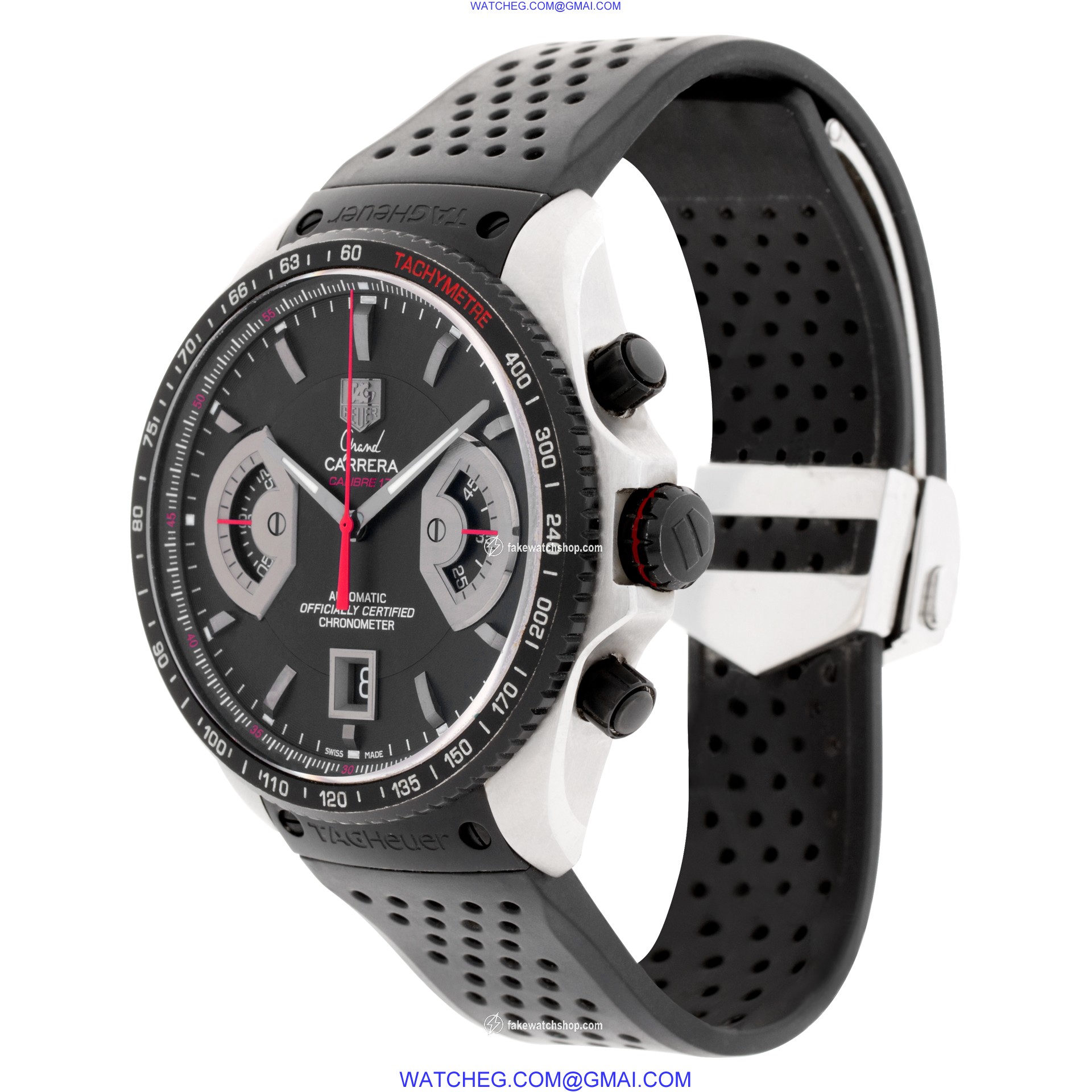 Tag Heuer CAV511C.FT6016 Grand Carrera Automatic Male Stainless Steel 3