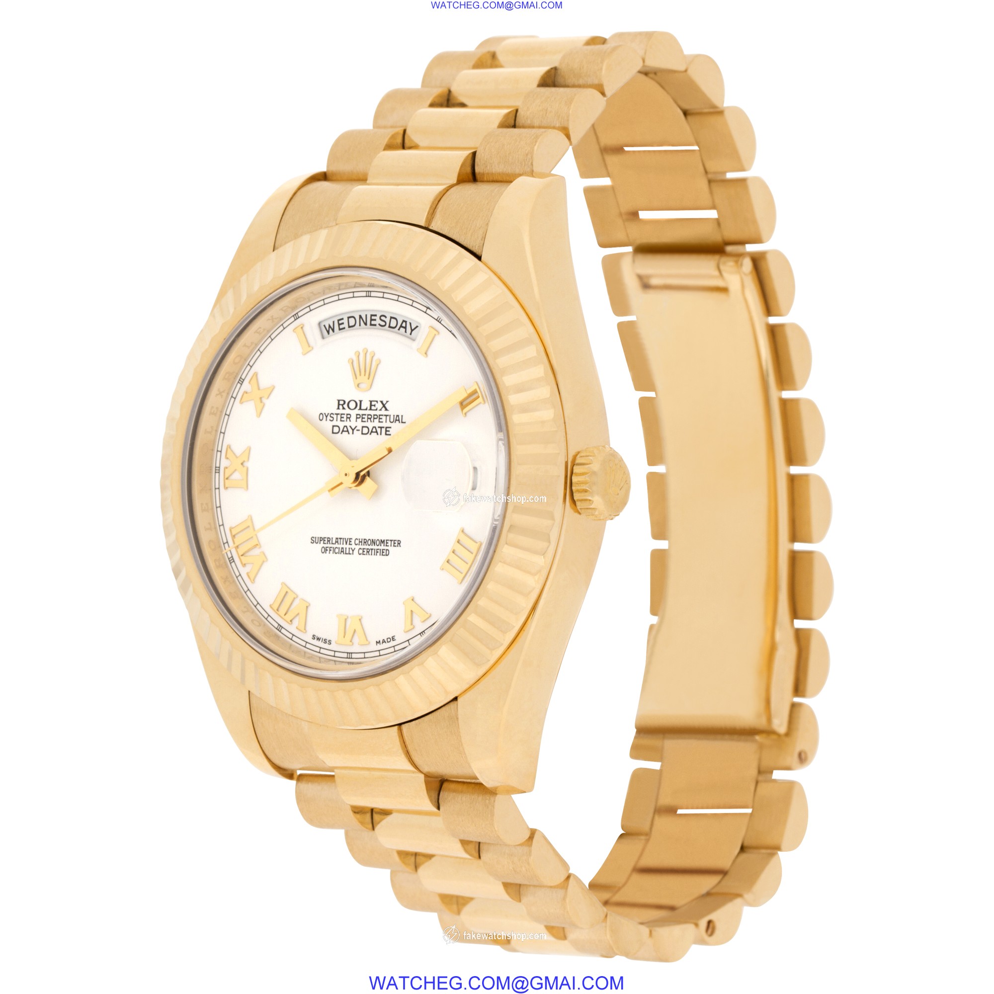 Rolex 218238 Day-Date II Automatic Male 18k Yellow Gold 3