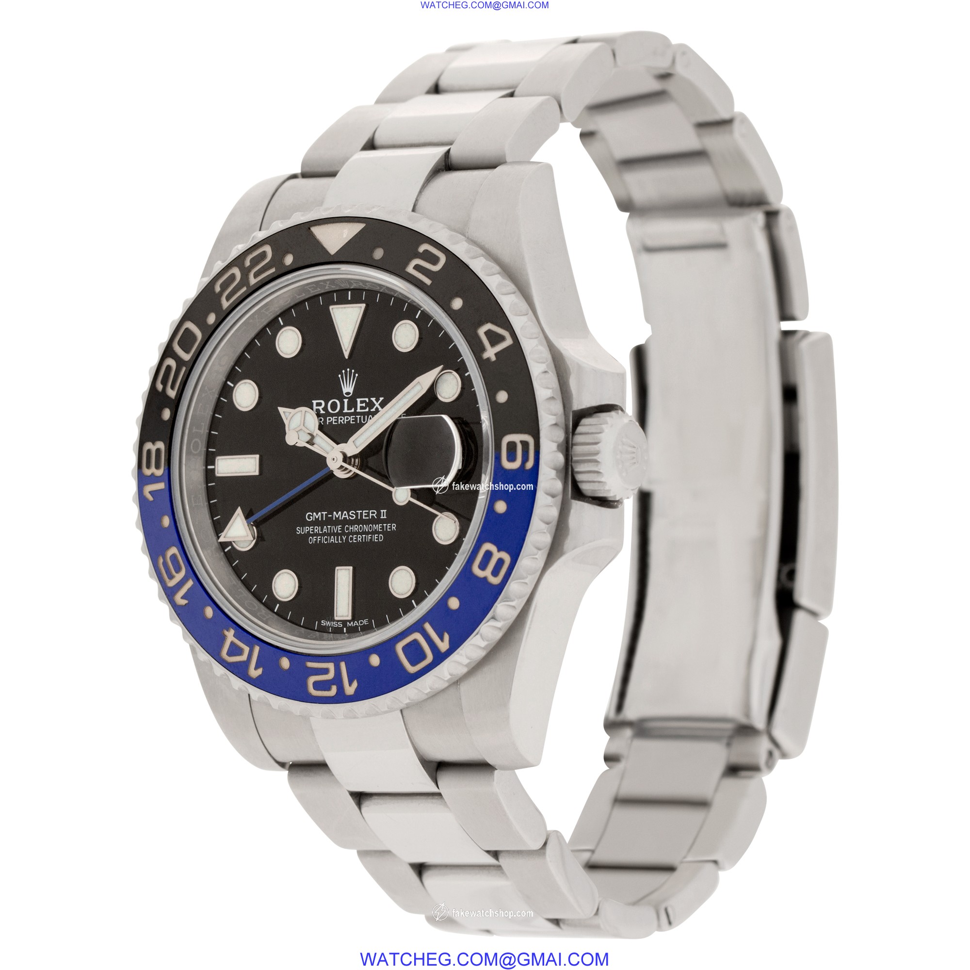 Rolex 116710 GMT Master II Batman Automatic Male Stainless Steel 3