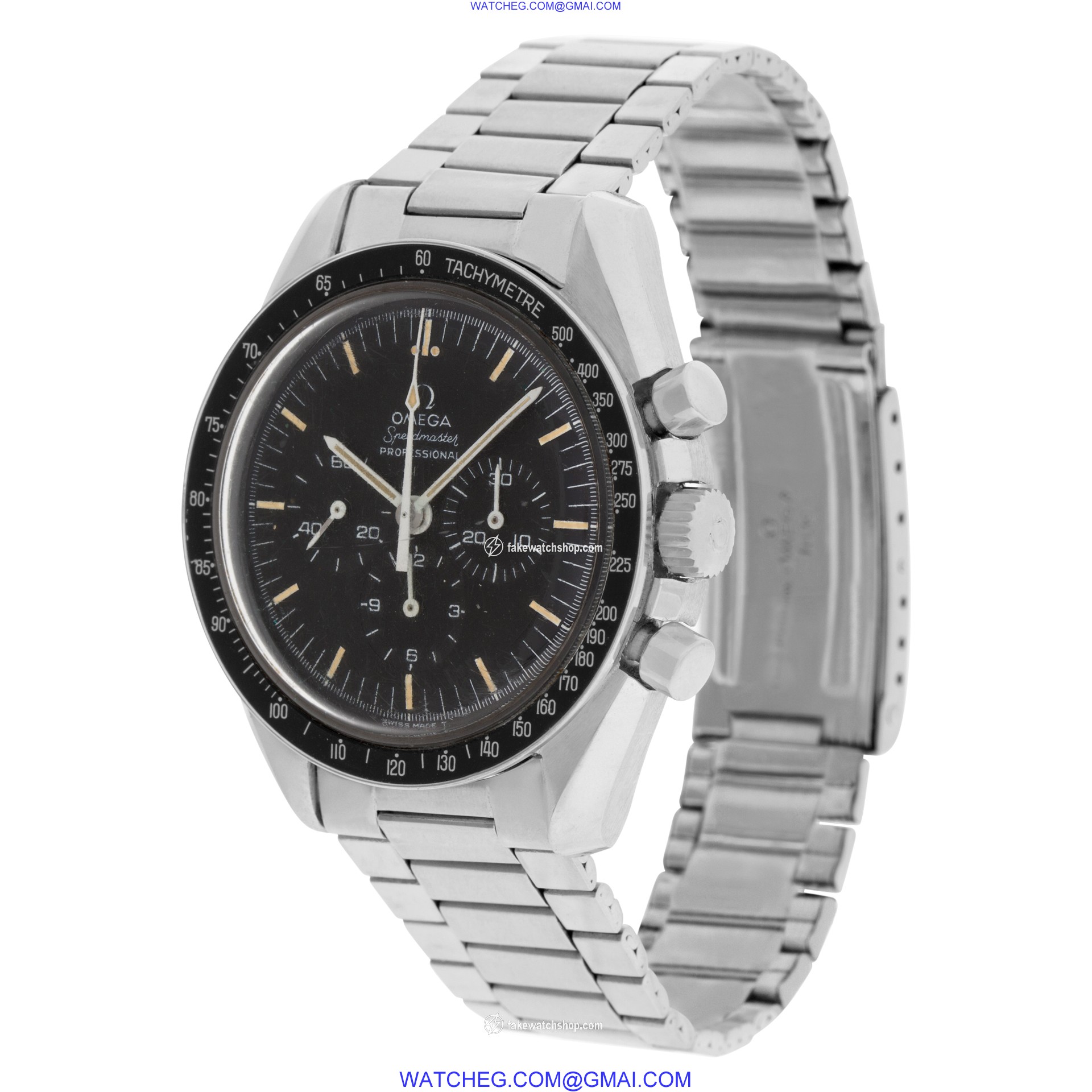 Omega 14502269st Speedmaster Manual Male Stainless Steel 3
