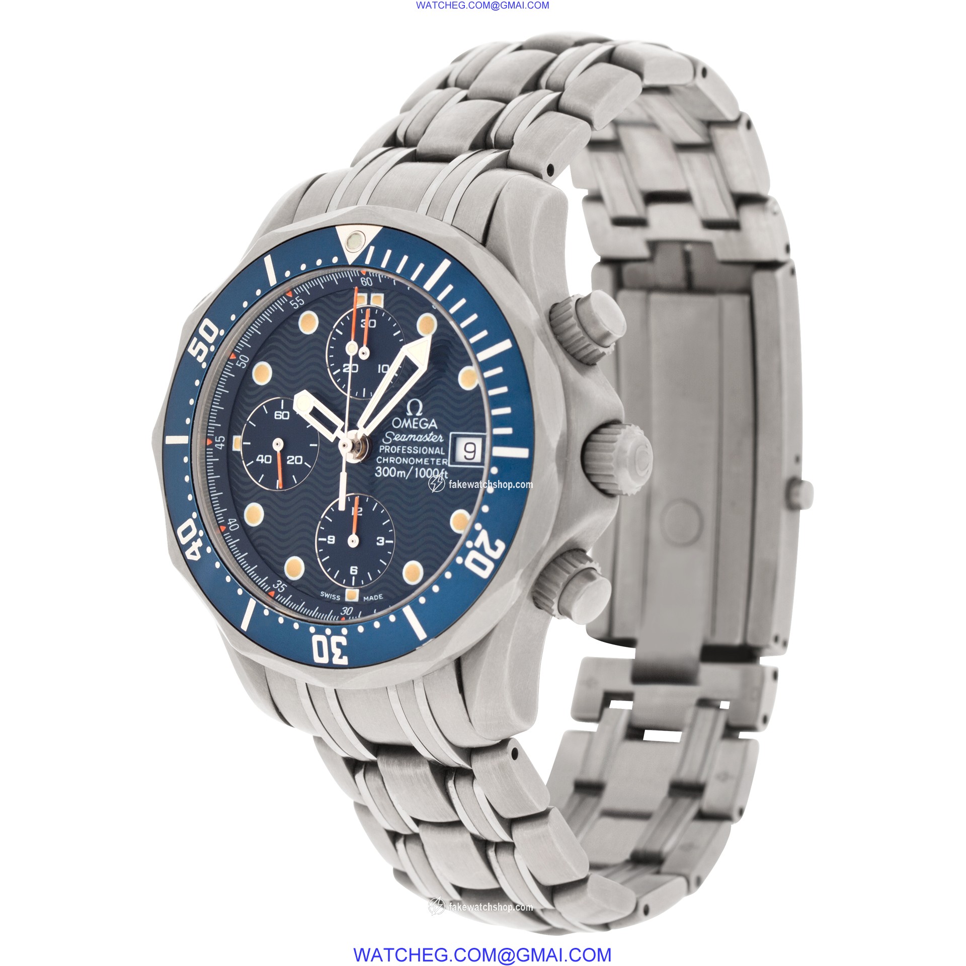 Omega 22988046 Seamaster Automatic Male Titanium 3