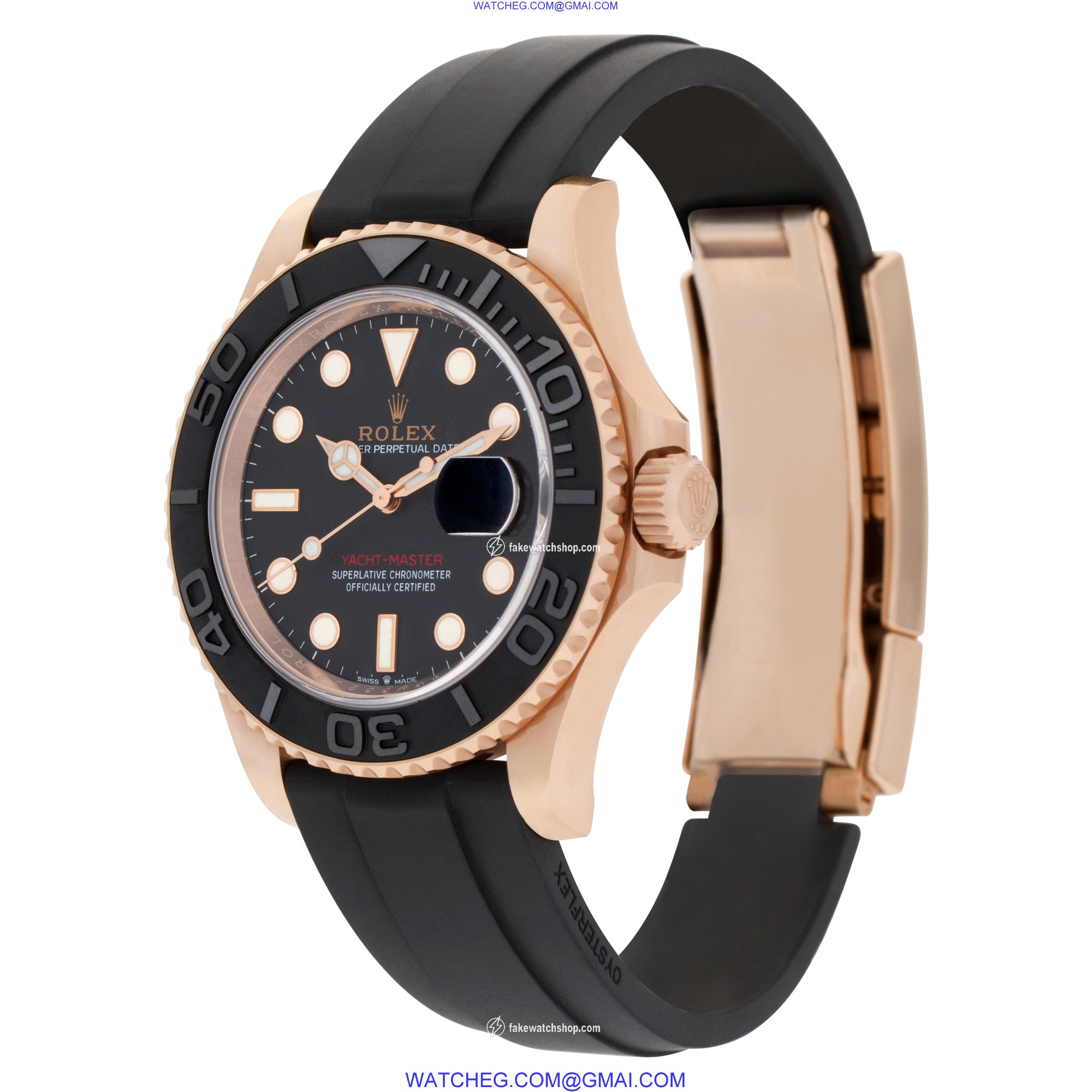 Rolex 126655 Yacht-Master Automatic Male 18k rose gold 3