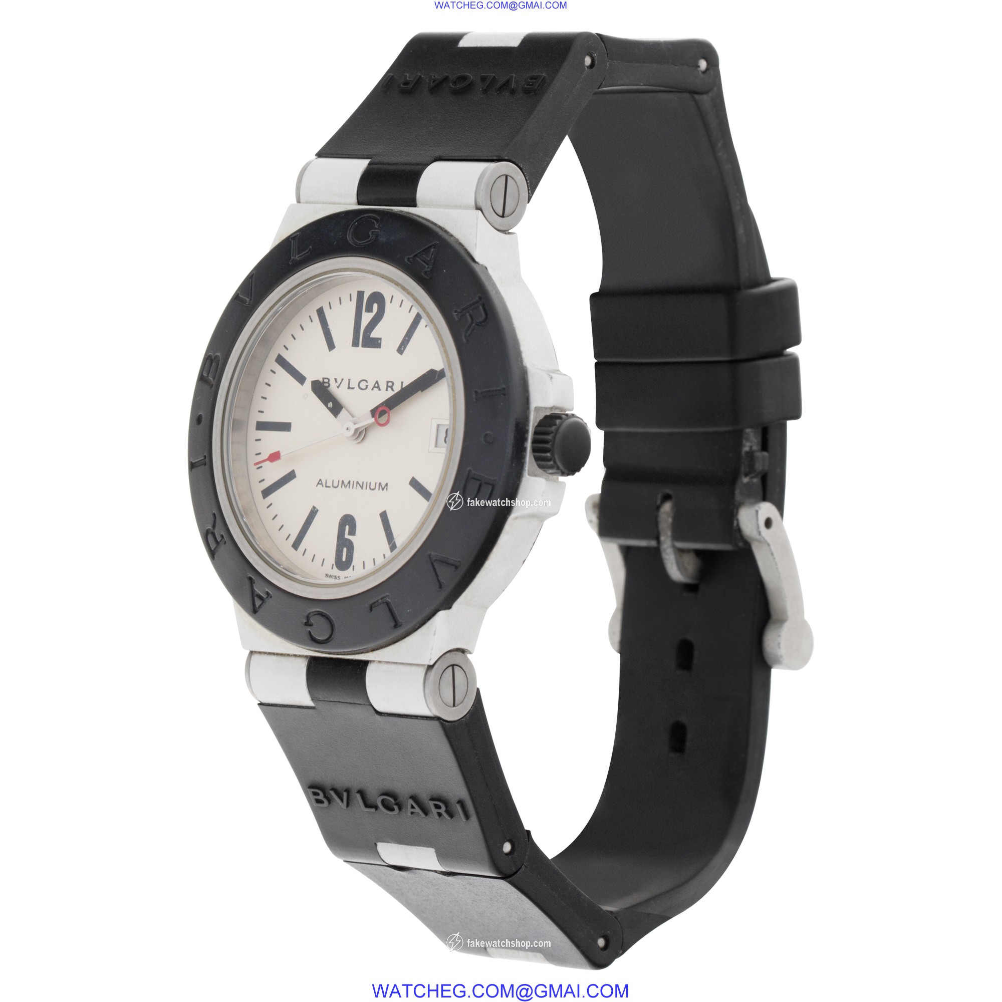 Bvlgari AL 38 TA Aluminium Automatic Unisex Aluminum 3