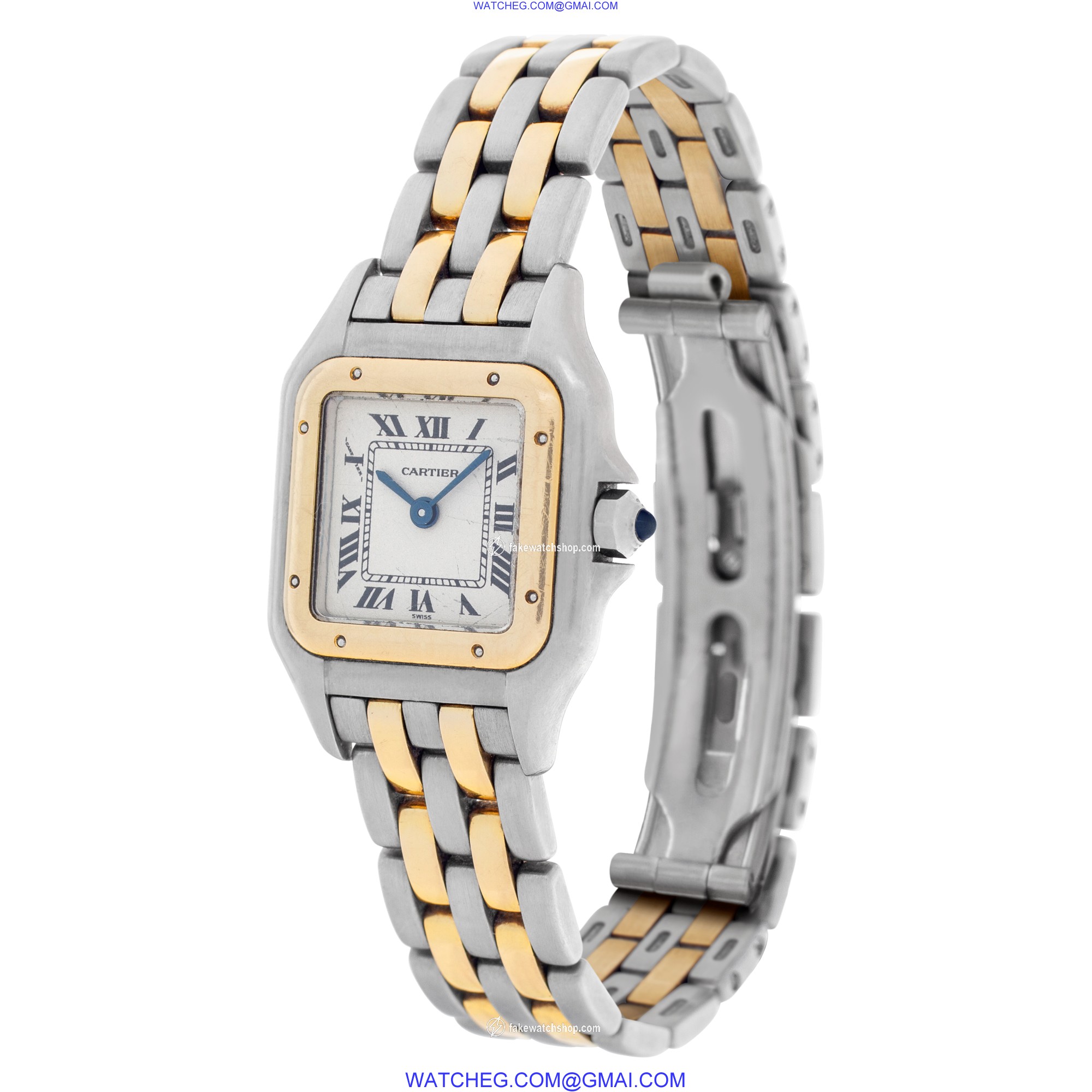 Cartier W25028B Panthere Quartz Female Stainless Steel 3