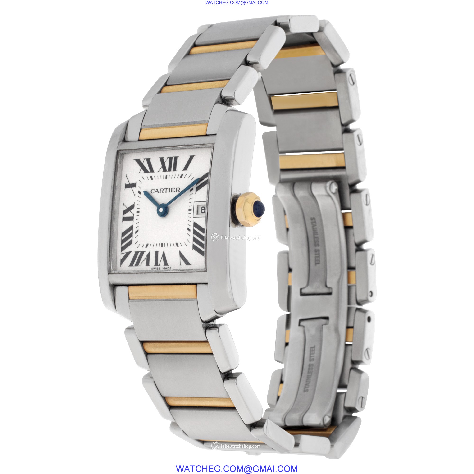 Cartier W524899 Tank Francaise Quartz Unisex Stainless Steel 3