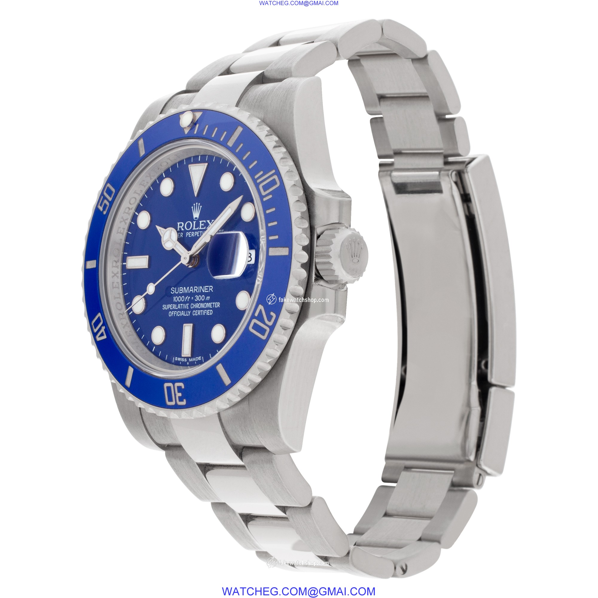 Rolex 116619 Submariner Automatic Male 18k White Gold 3