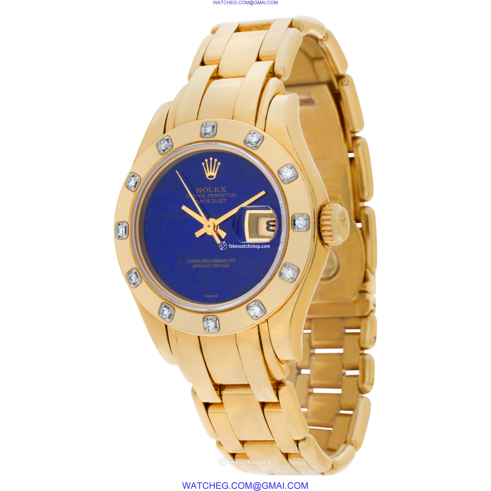 Rolex 69318 Pearlmaster Automatic Female 18k yellow gold 3