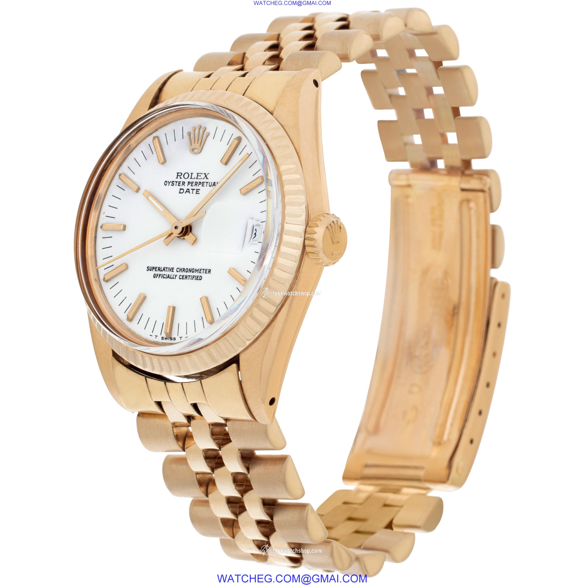 Rolex 15038 Date Automatic Male 18k yellow gold 3