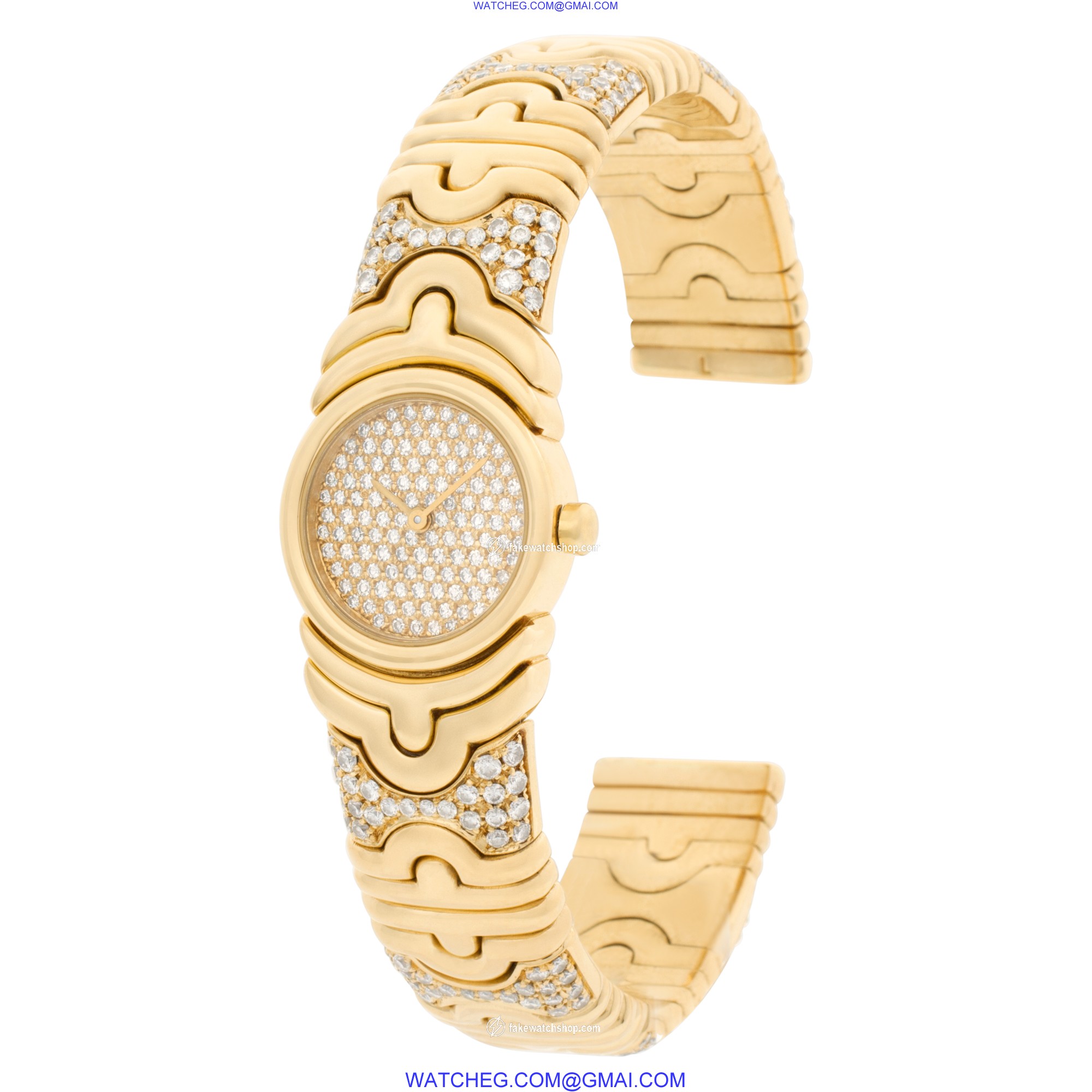 Bvlgari BJ 01 Parentesi Quartz Female 18k yellow gold 3