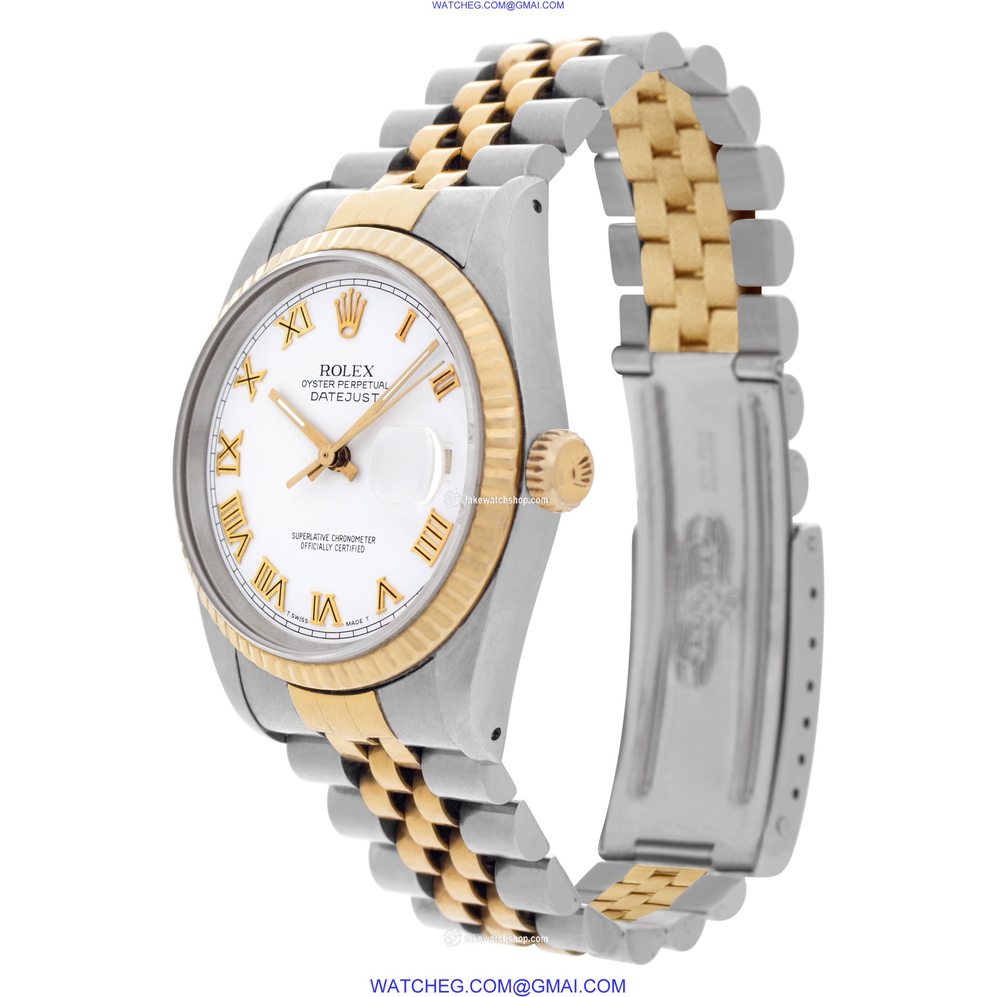 Rolex 16233 Datejust Automatic Unisex Stainless Steel 3