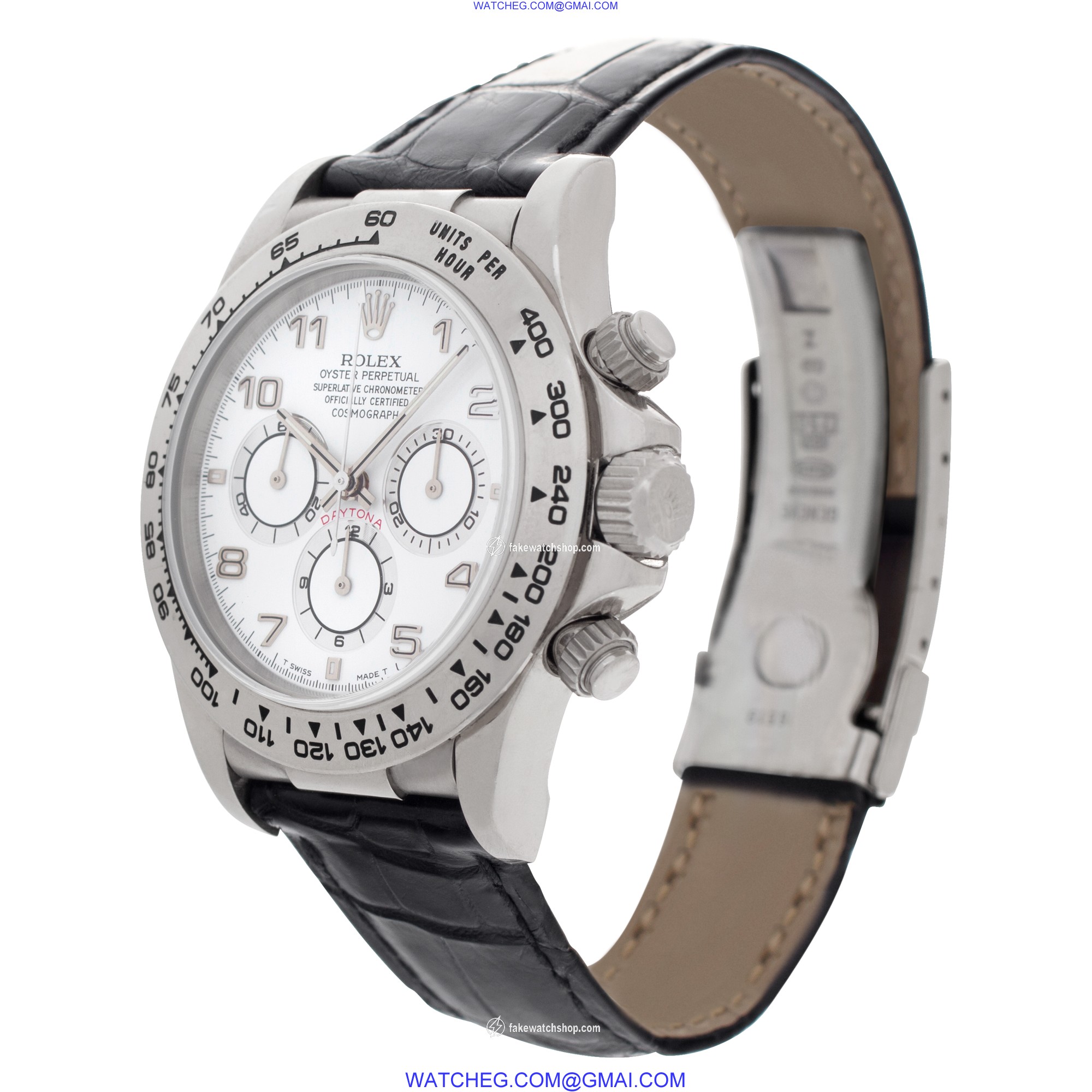 Rolex 16519 Daytona Automatic Male 18k White Gold 3