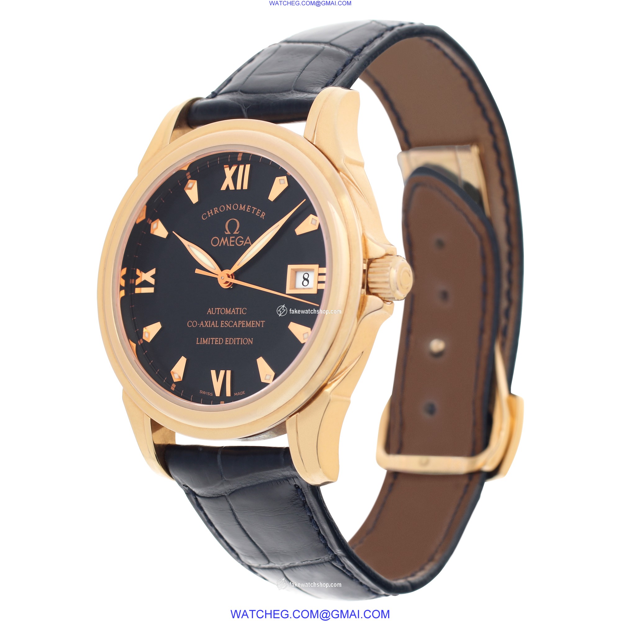 Omega 5931.81.23 De Ville Automatic Male 18k rose gold 3