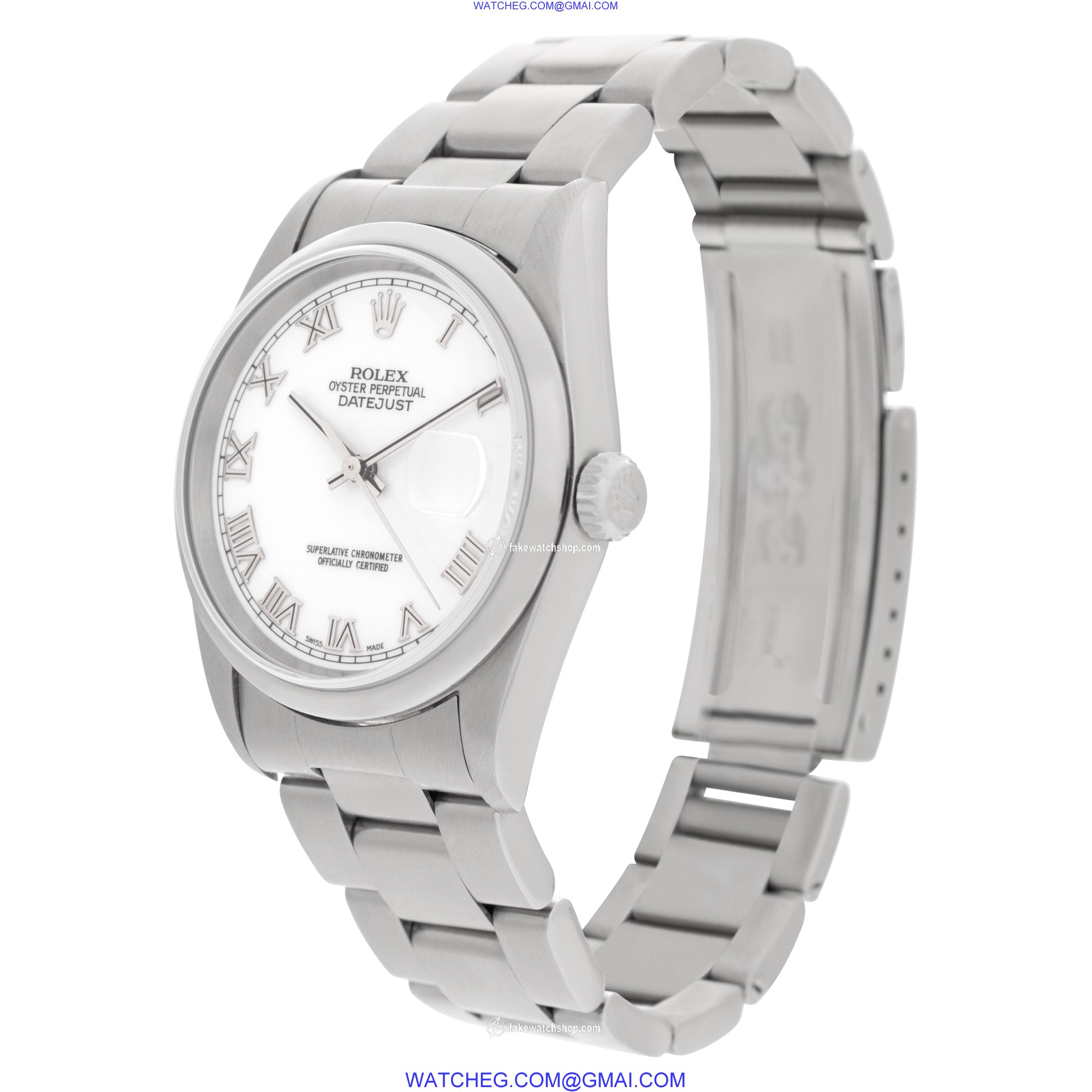 Rolex 16200 Datejust Automatic Unisex Stainless Steel 3
