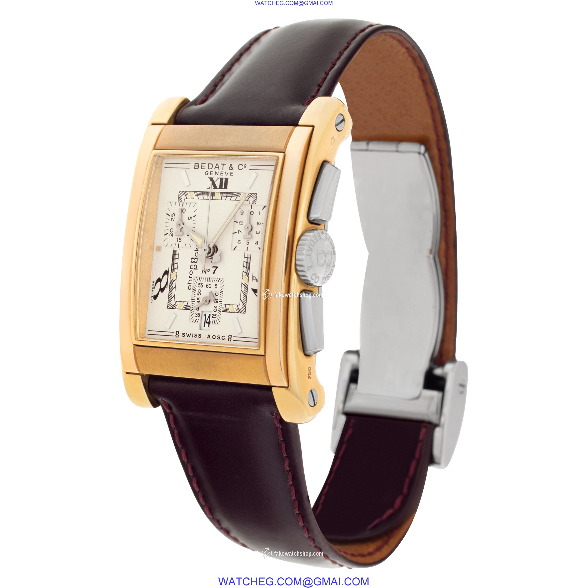 Bedat & Co 778 Chronopocket Quartz Male 18k yellow gold 3