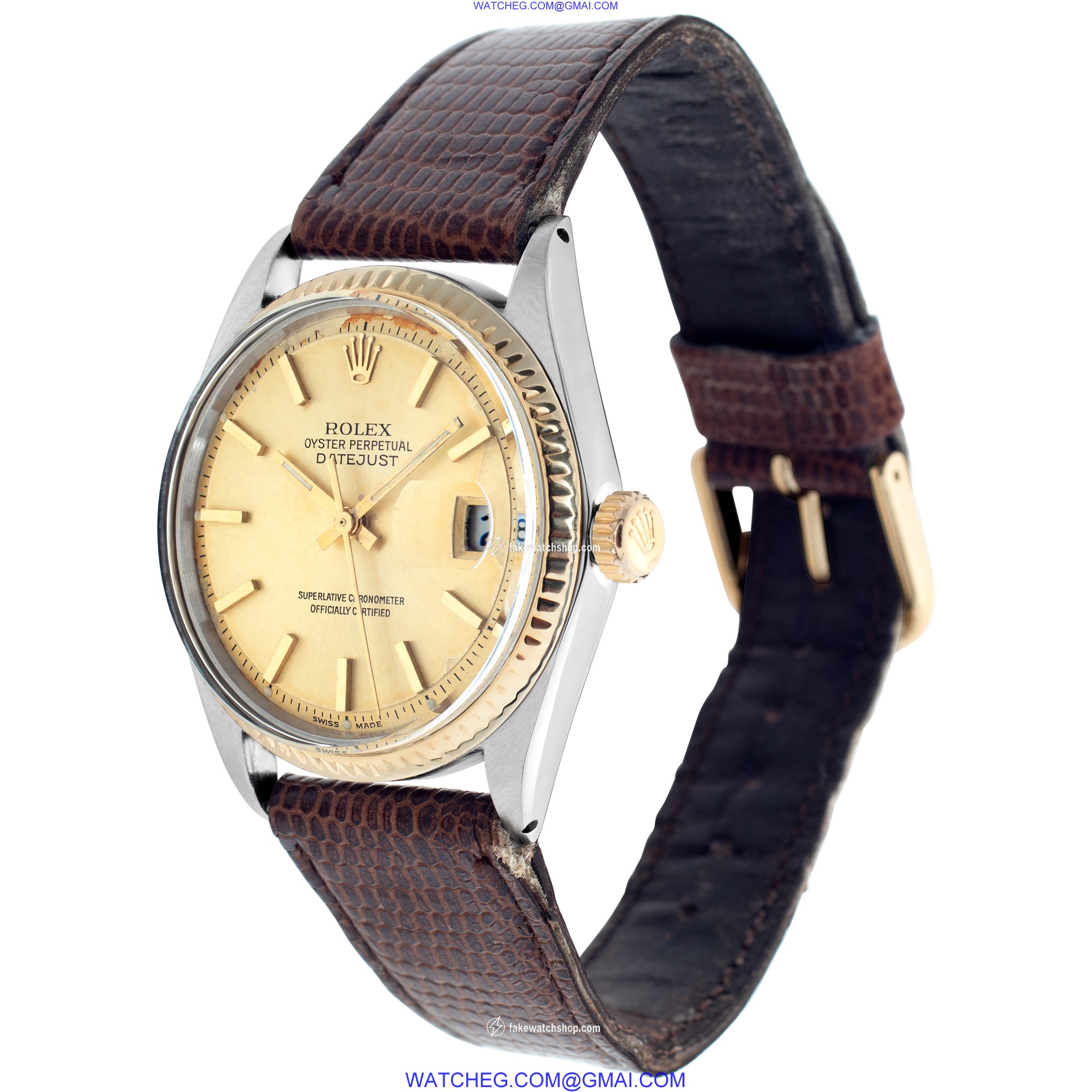 Rolex 1601  Automatic Male 14k gold & Stainless Steel 3