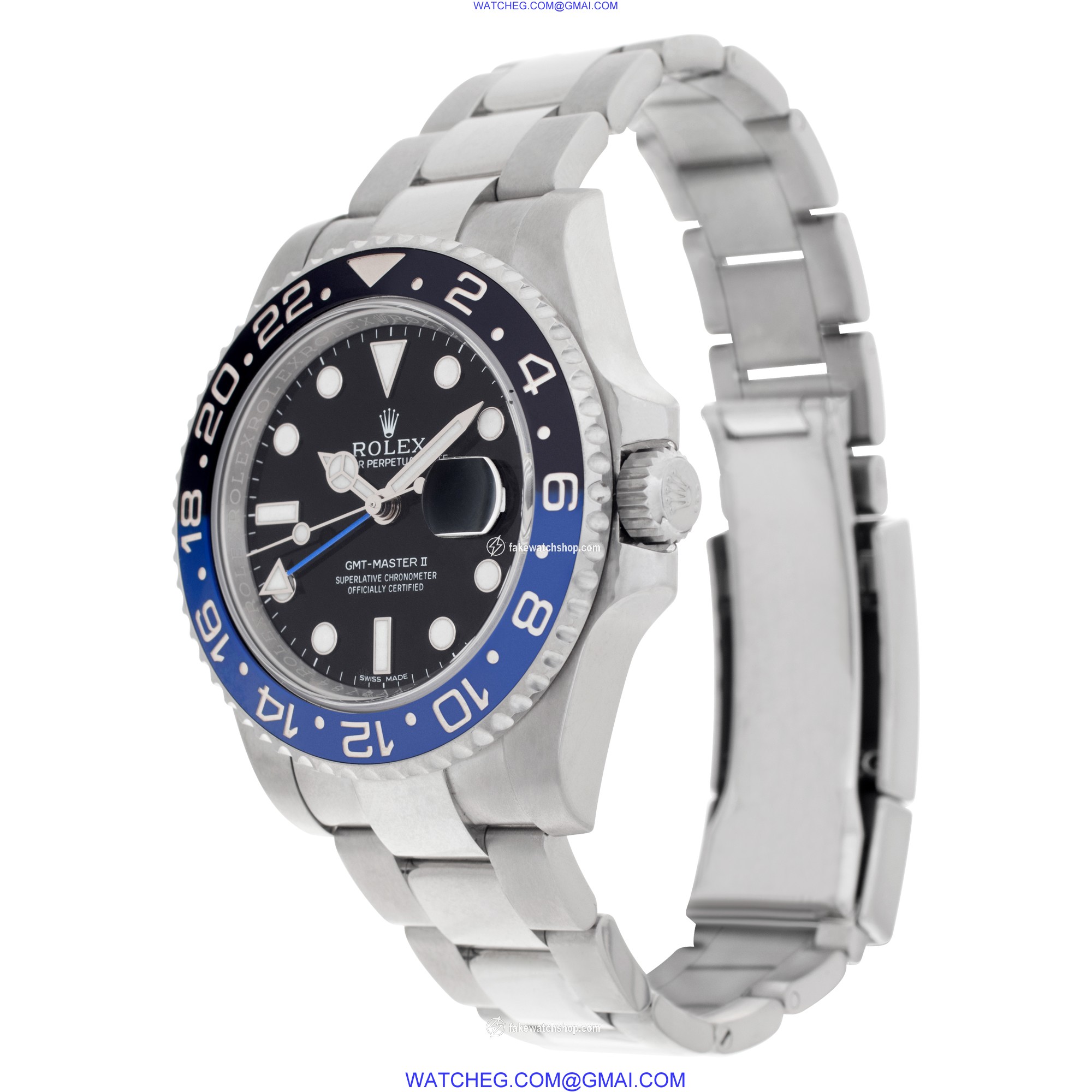 Rolex 116710BLNR GMT Master II Batman Automatic Male Stainless Steel 3