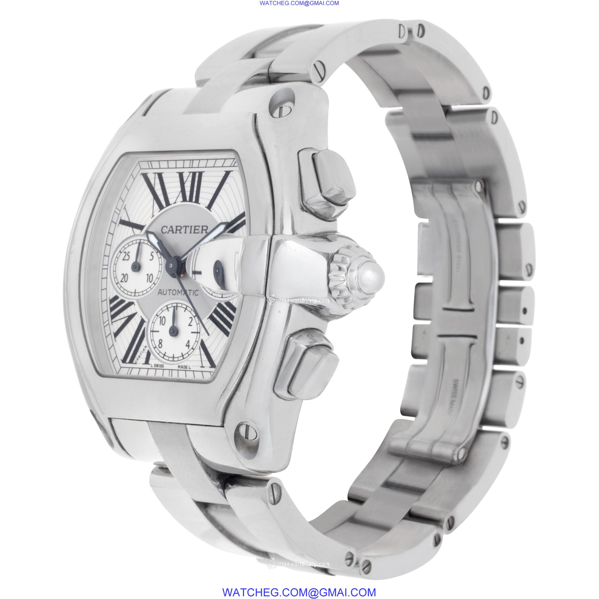 Cartier W62019X6 Roadster Automatic Male Stainless Steel 3