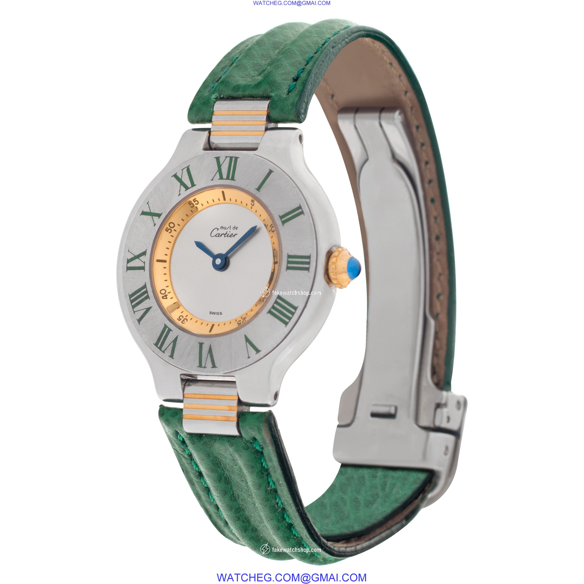 Cartier 1340 Must 21 Quartz Female Stainless Steel 3